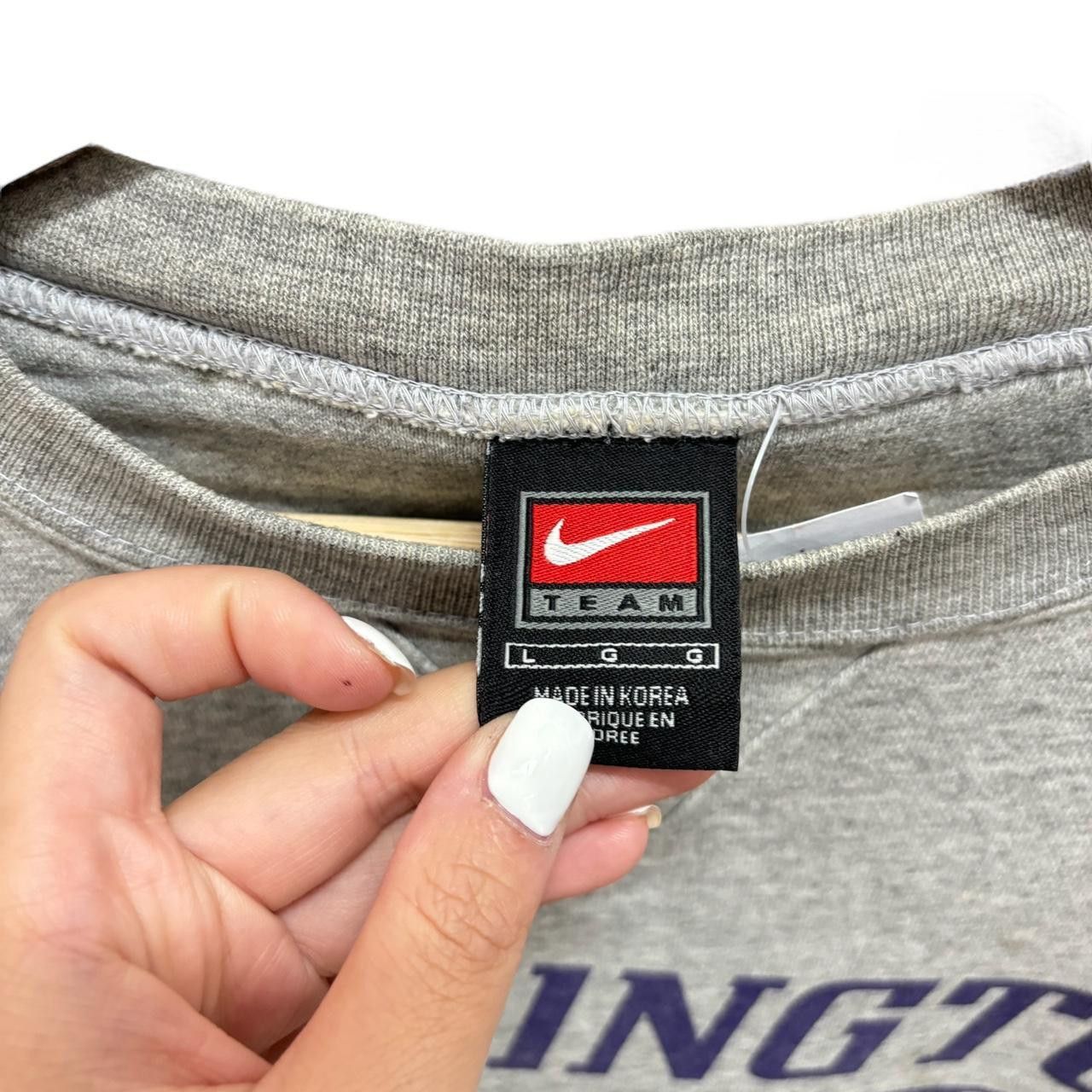 Nike × Vintage Vintage Nike sweater size: L Size US L / EU 52-54 / 3 - 4 Thumbnail