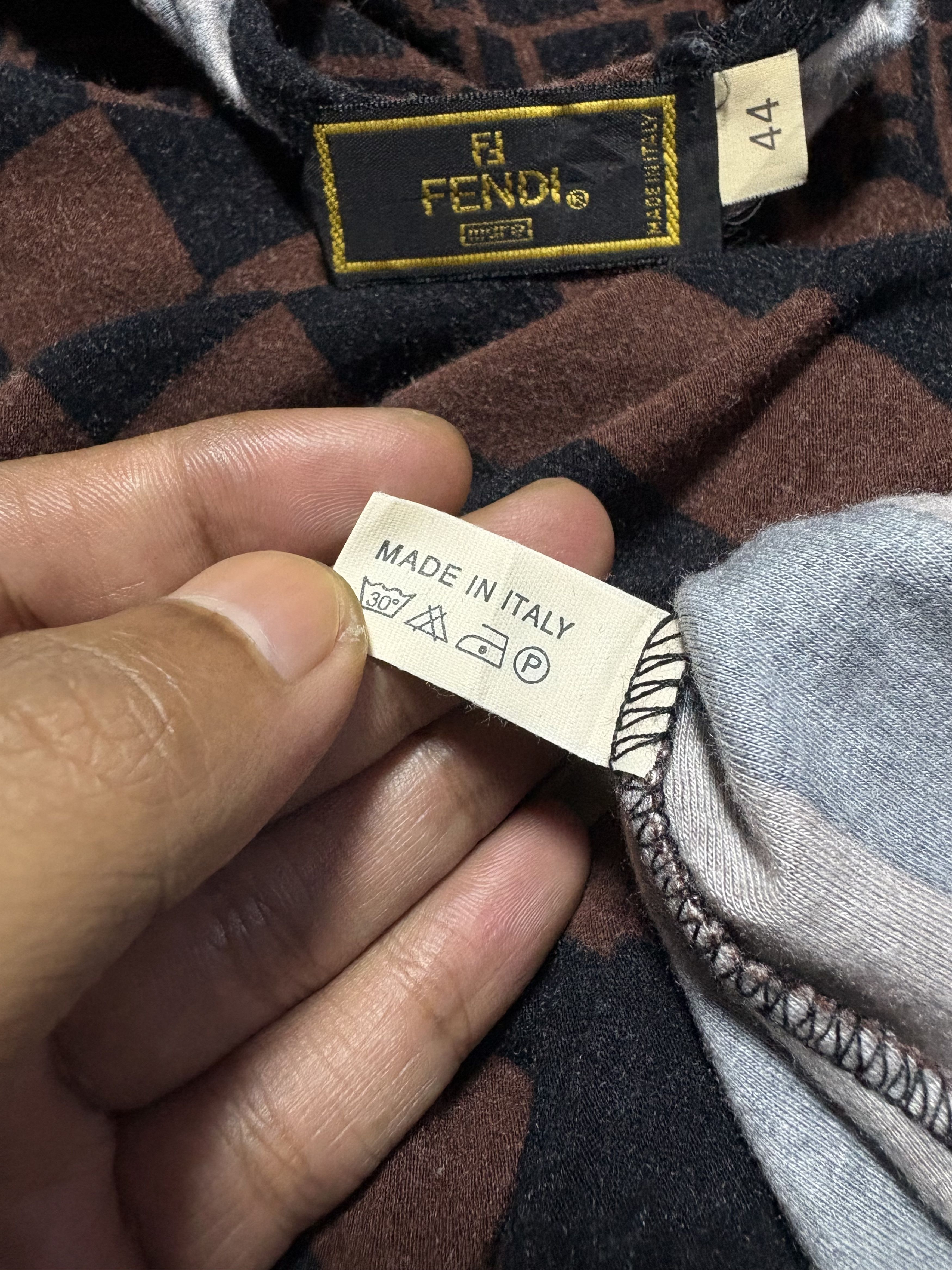 Fendi Fendi zucca monogram tshirt Size M / US 6-8 / IT 42-44 - 4 Thumbnail