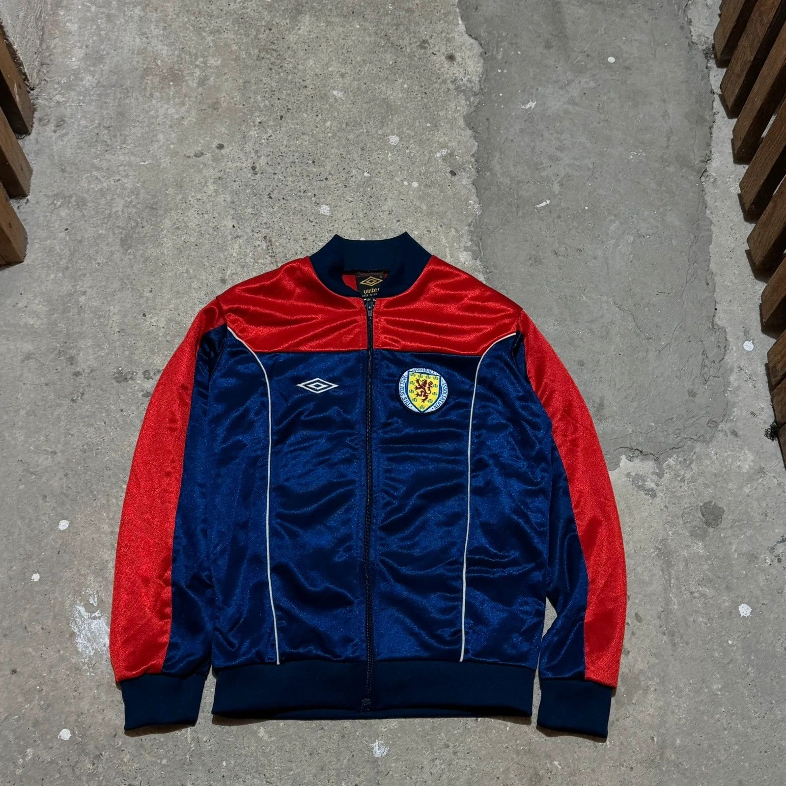 Umbro Vintage Scotland umbro ~1982 tracksuit Size US S / EU 44-46 / 1 - 1 Thumbnail