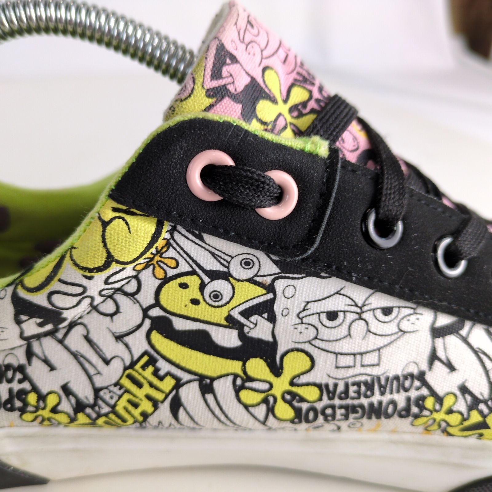Nickelodeon GroundUp Spongebob Squarepants Men's 8.5 Canvas Sneakers Size US 8.5 / EU 41-42 - 11 Thumbnail