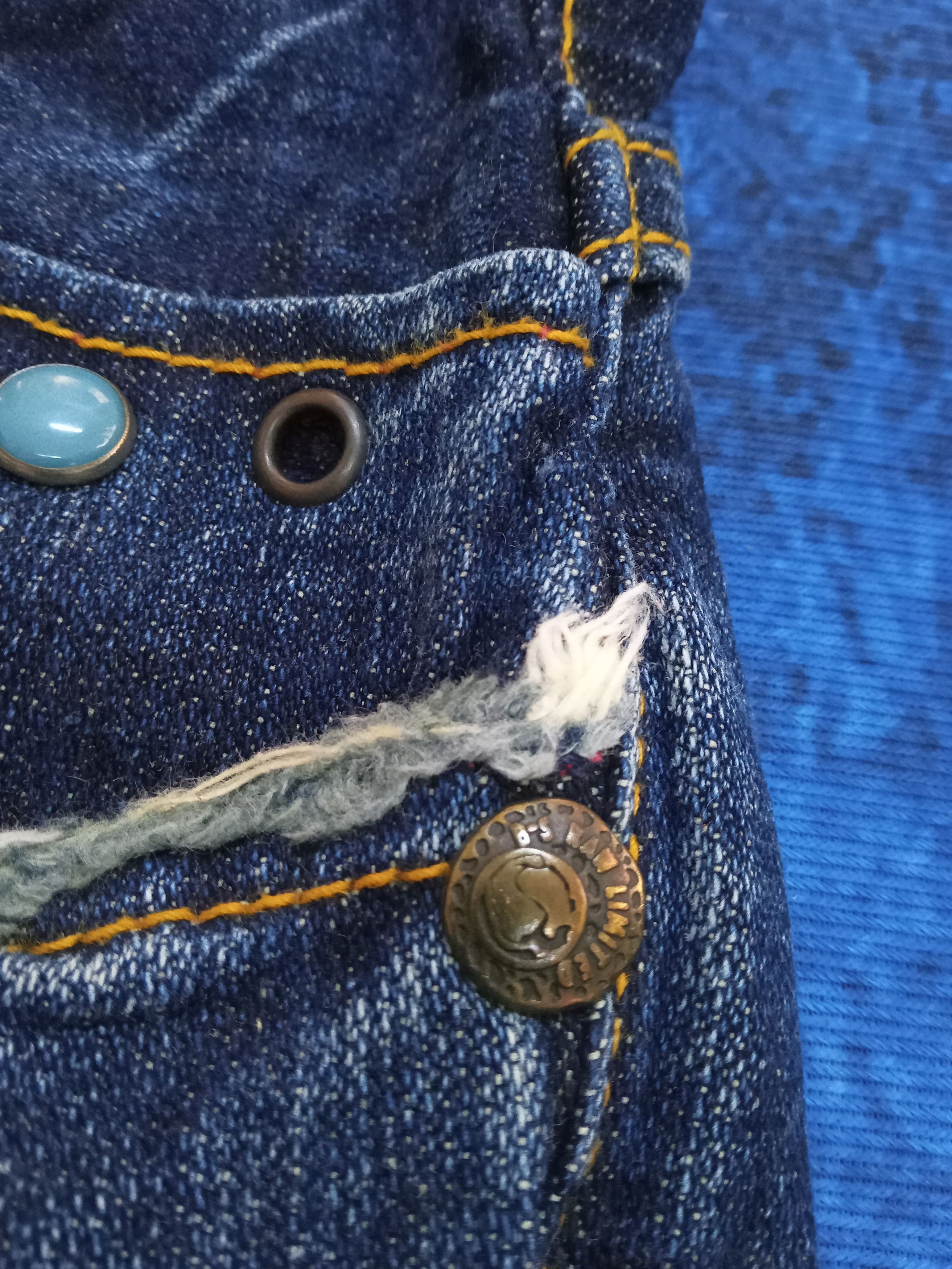 Japanese Brand Bunbuster Extremely Rare Design Jeans Size US 40 / EU 56 - 8 Thumbnail
