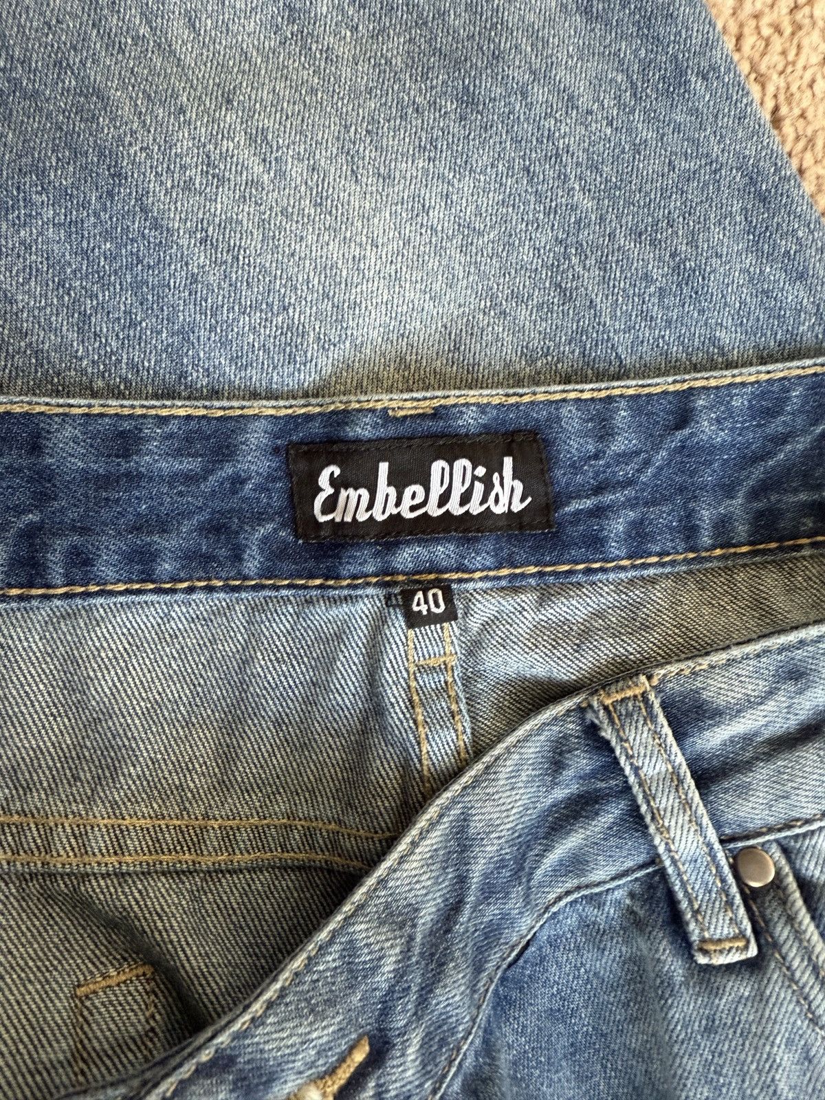 Embellish Embellish Distressed Jeans Size US 40 / EU 56 - 4 Thumbnail