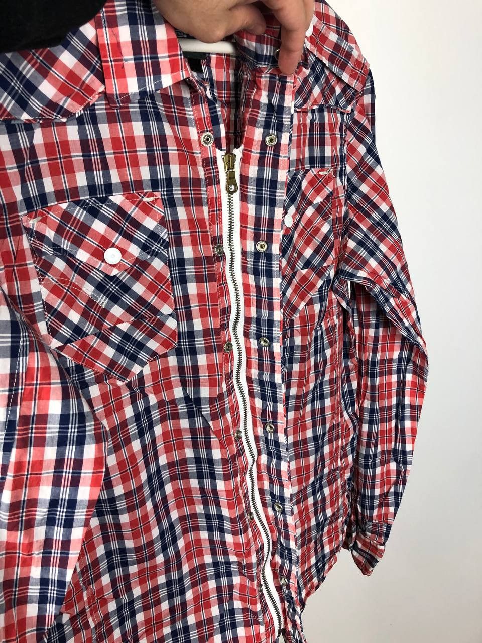 G-Star G-Star Raw Shirt New Midnight Fresh Piping Check size L Size US L / EU 52-54 / 3 - 7 Thumbnail
