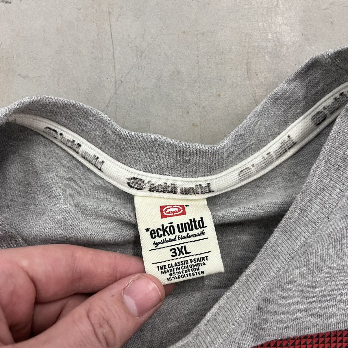 Ecko Unltd. × Vintage Vintage Ecko Unltd stud print bit logo rare iconic baggy 3xl Size US XXL / EU 58 / 5 - 3 Thumbnail