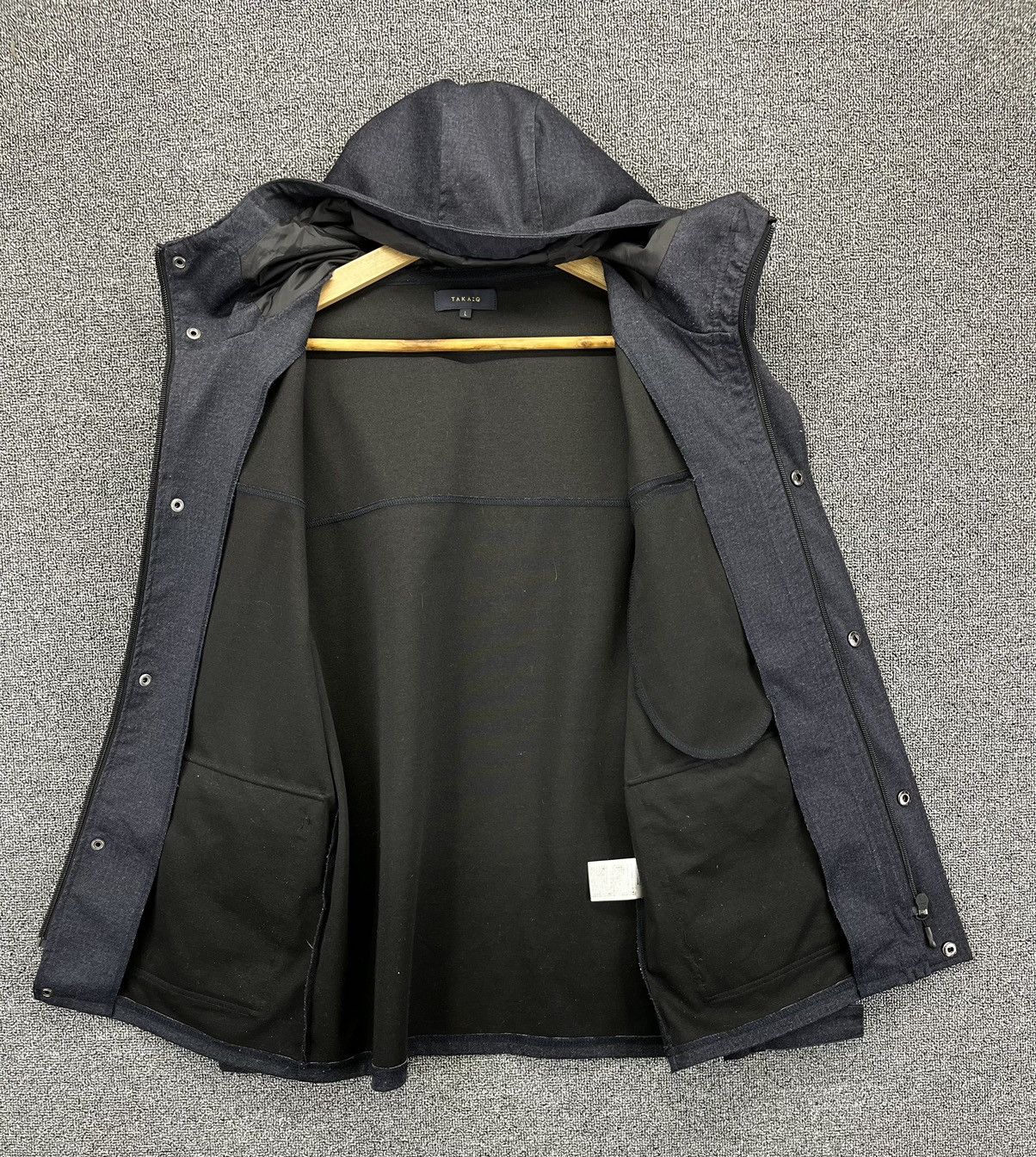 Japanese Brand Takeo Kikuchi Hooded Zip Up Jacket Size L / US 10 / IT 46 - 5 Thumbnail