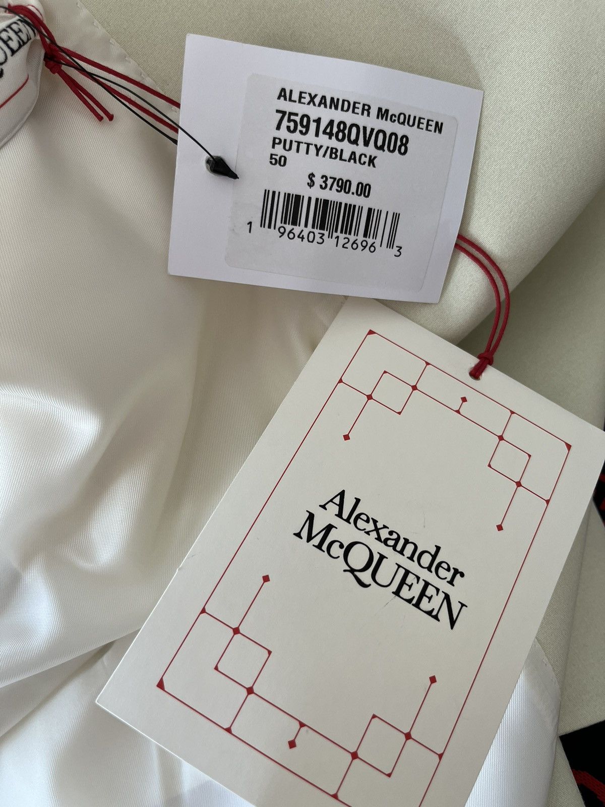 Alexander McQueen $4,200 Super Runway Alexander McQueen Blazer Brand New Size 52R - 16 Thumbnail