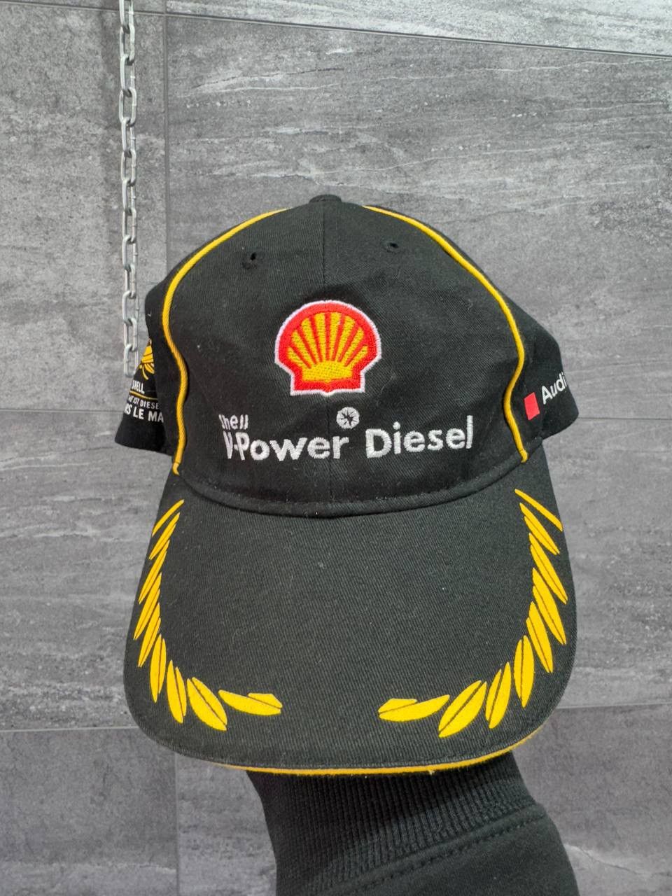 Audi × Vintage Audi Sport Baseball Cap Black Shell Le Mans 2007 24hr Size ONE SIZE - 1 Thumbnail