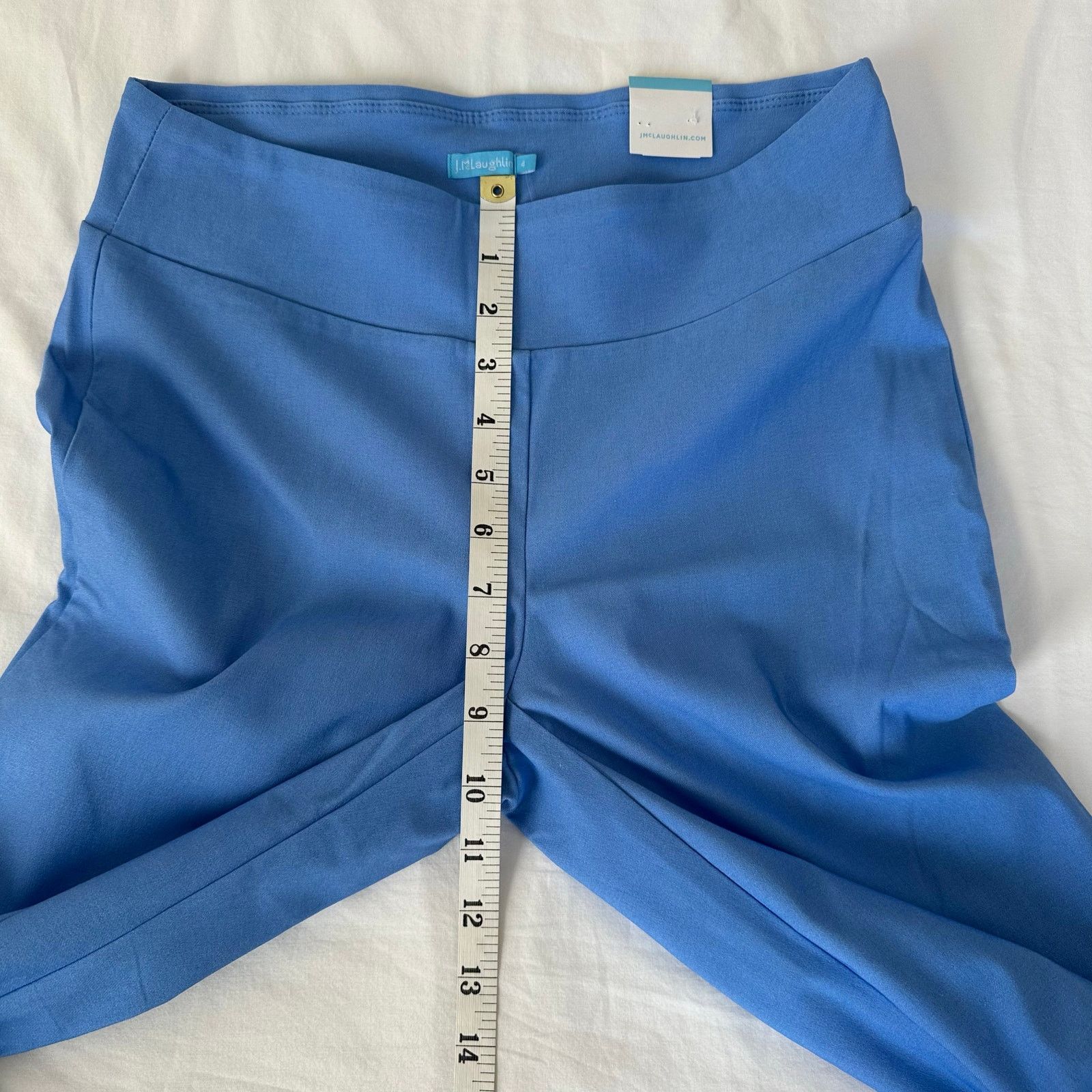 Other J.McLaughlin Masie Pull On Pant Blue Women's Size 4 NWT Size 27" / US 4 / IT 40 - 4 Thumbnail