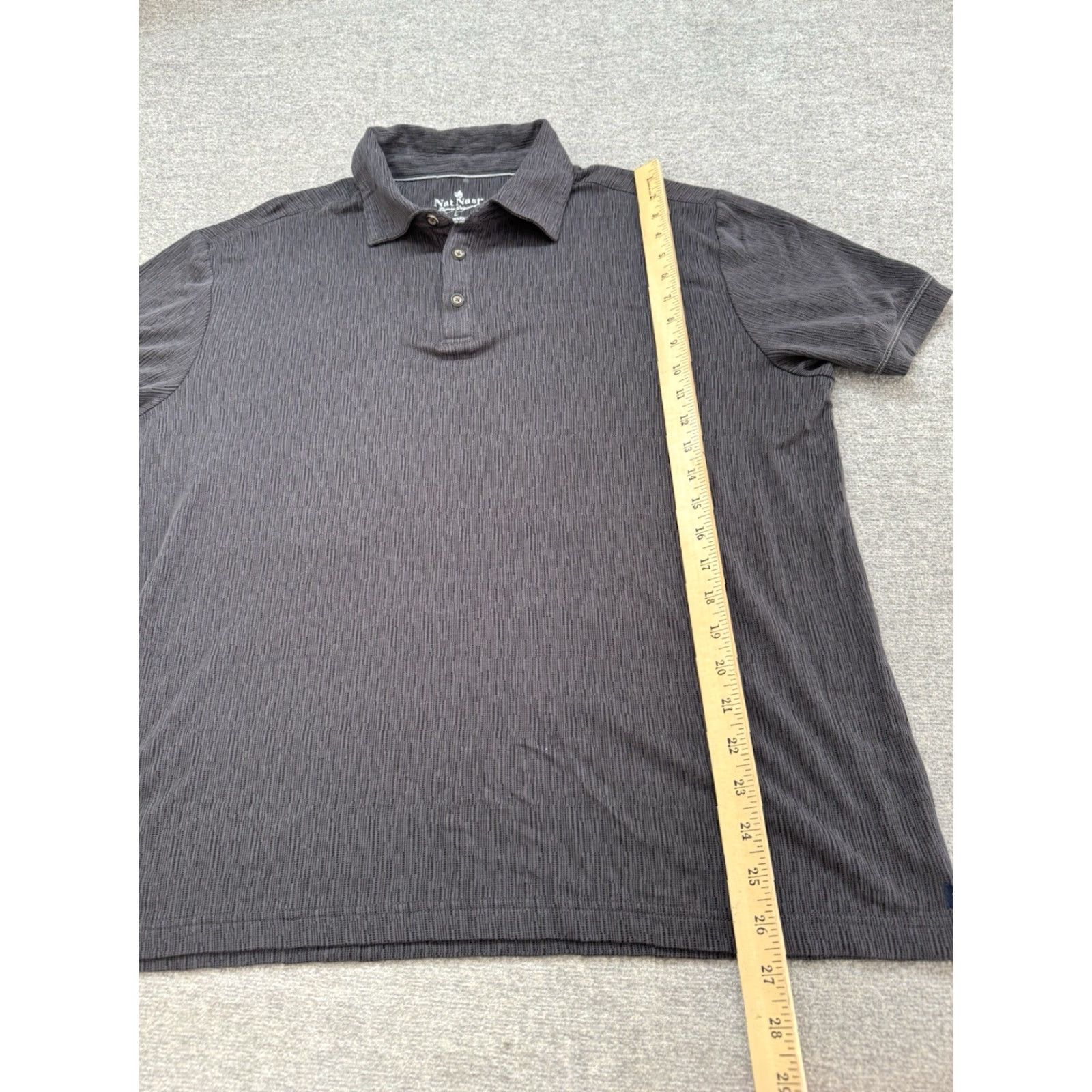 Nat Nast VINTAGE Nat Nast Luxury Originals Shirt Mens Large Gray Short Sleeve Bowling Size US L / EU 52-54 / 3 - 5 Thumbnail