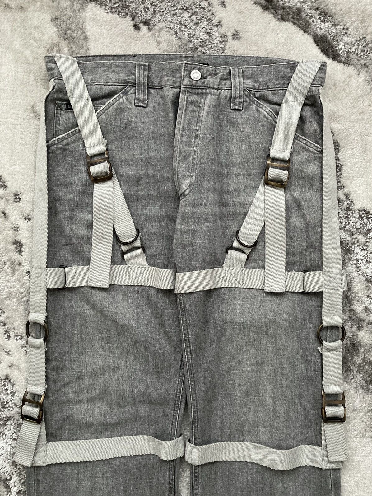 Dolce & Gabbana A/W 2003 Bondage Jeans Size US 32 / EU 48 - 3 Thumbnail