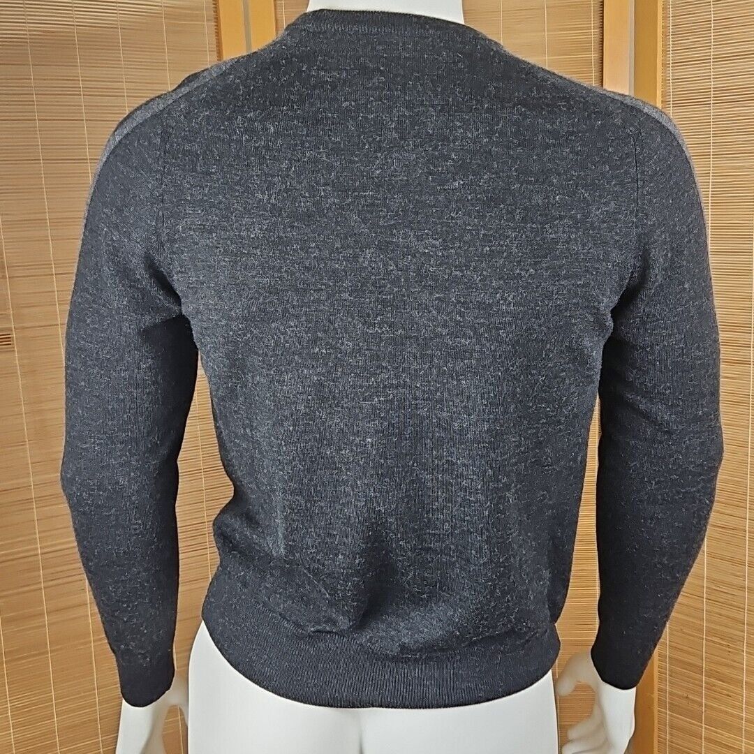 Vintage Codice Ski Sweater Men M EUR 50 Charcoal Merino Wool Blend L Size US M / EU 48-50 / 2 - 3 Thumbnail