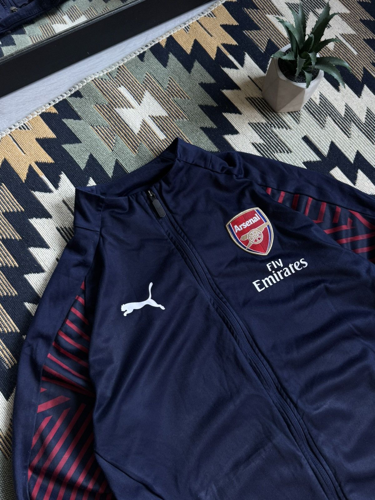 Puma Puma Arsenal Training Blockcore Jacket Size US S / EU 44-46 / 1 - 4 Thumbnail