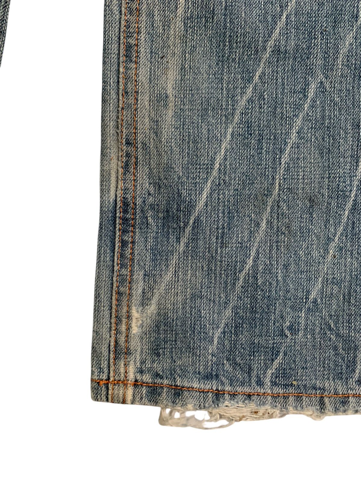 Other UNKNOWN BRAND PATCHES FADED PUNK STYLE DISTRESSED DENIM Size US 32 / EU 48 - 17 Thumbnail