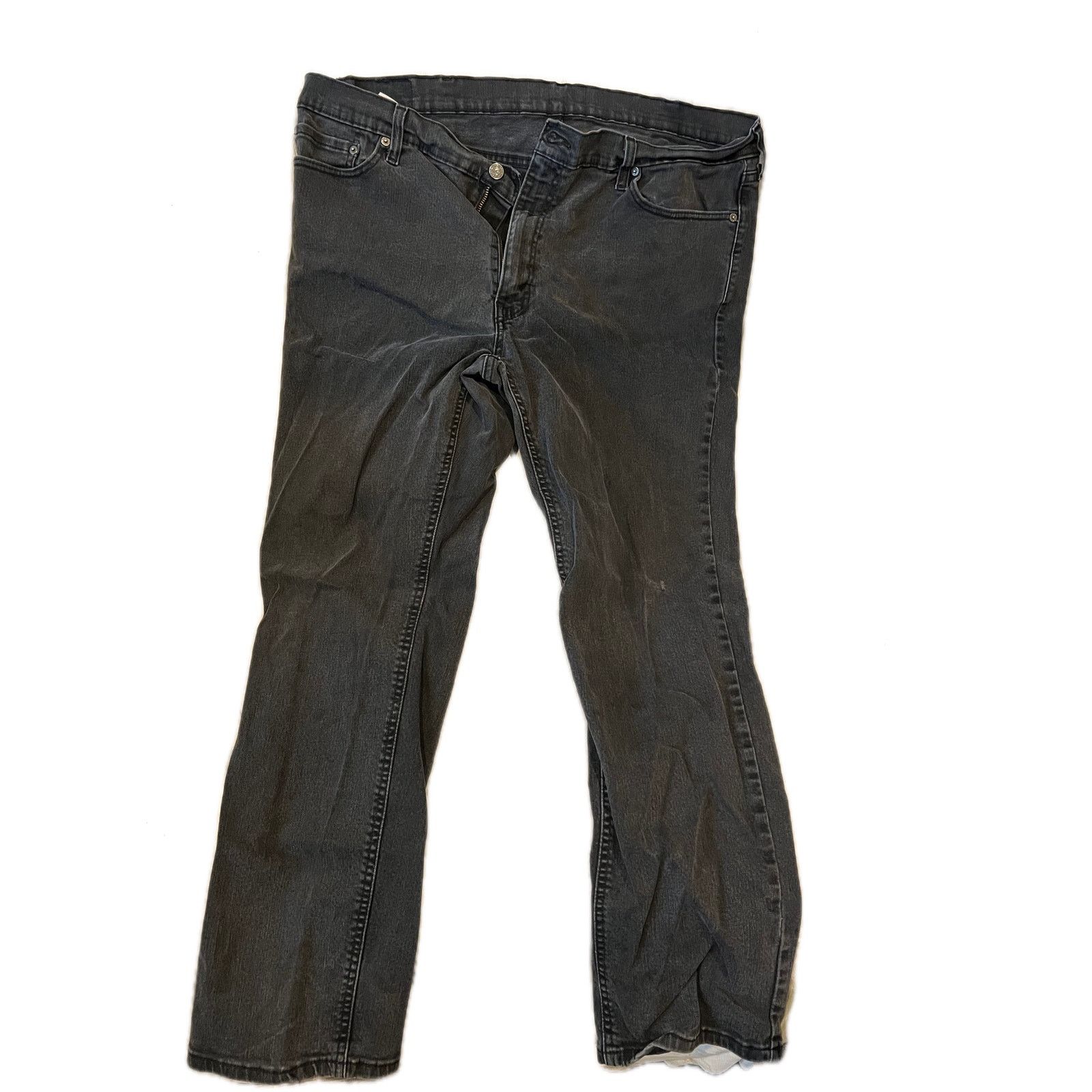 Levi's Levi's 541 Athletic Fit Straight Leg Jeans Black Mens 42x32 Size US 42 / EU 58 - 1 Thumbnail