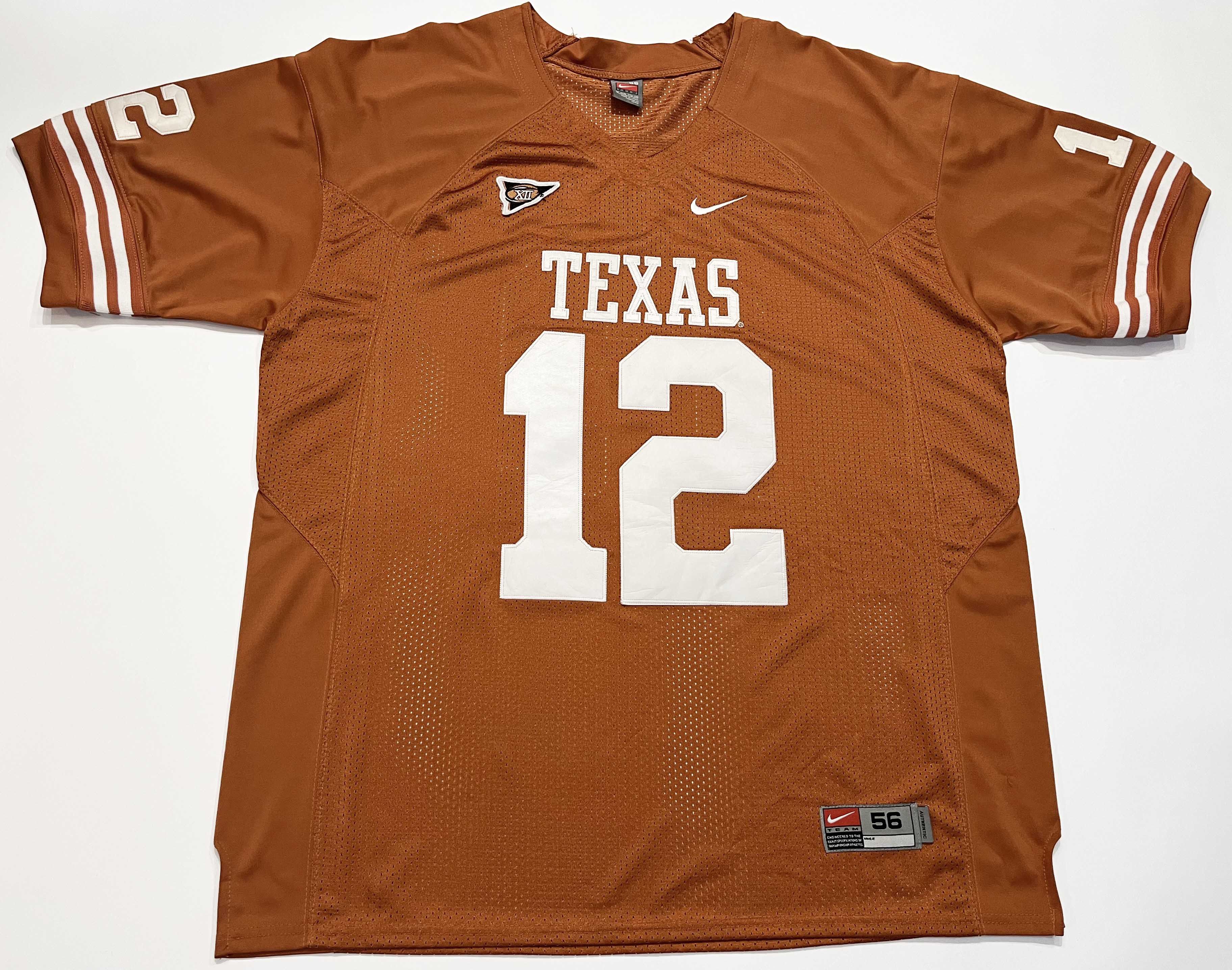 Nike Nike Authentic NCAA Texas Longhorns McCOY #12 Jersey Size US XL / EU 56 / 4 - 1 Thumbnail