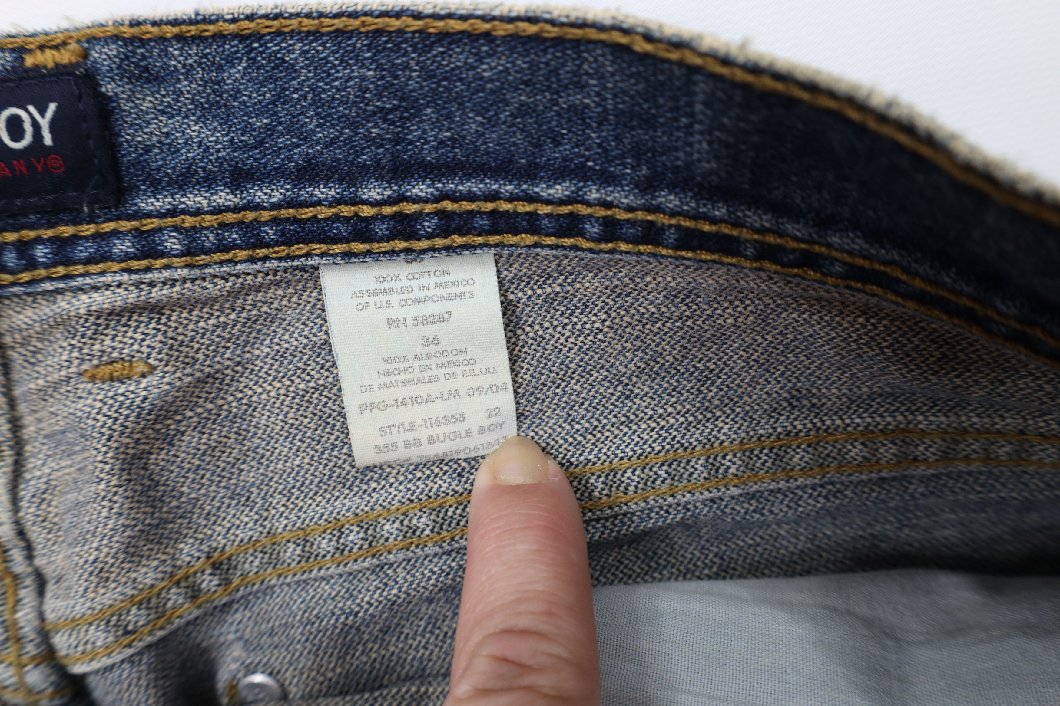 Vintage Vintage 90s Streetwear Baggy Fit Dungaree Denim Shorts Jorts Size US 36 / EU 52 - 8 Thumbnail