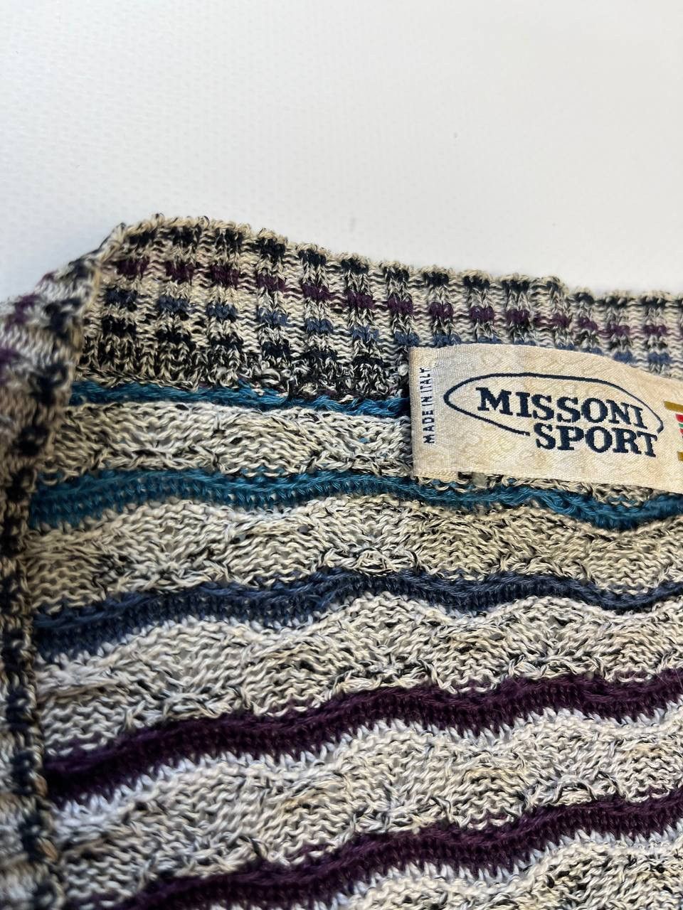 Missoni Vintage Missoni Luxury knit Cardigan Sweater Jumper Cotton Size US XL / EU 56 / 4 - 10 Thumbnail