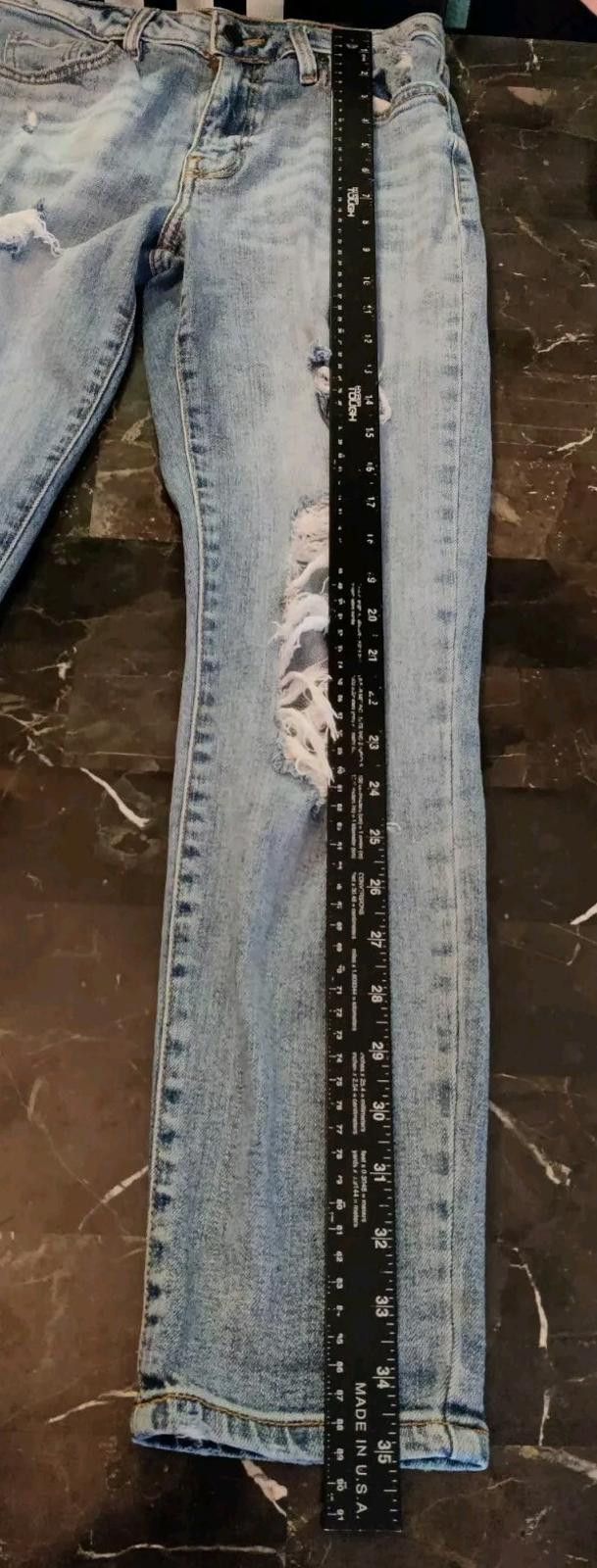 Fashion Nova Fashion Nova Size 1 Skinny Jeans Ripped Destressed Stretch L Size 26" / US 2 / IT 38 - 9 Thumbnail