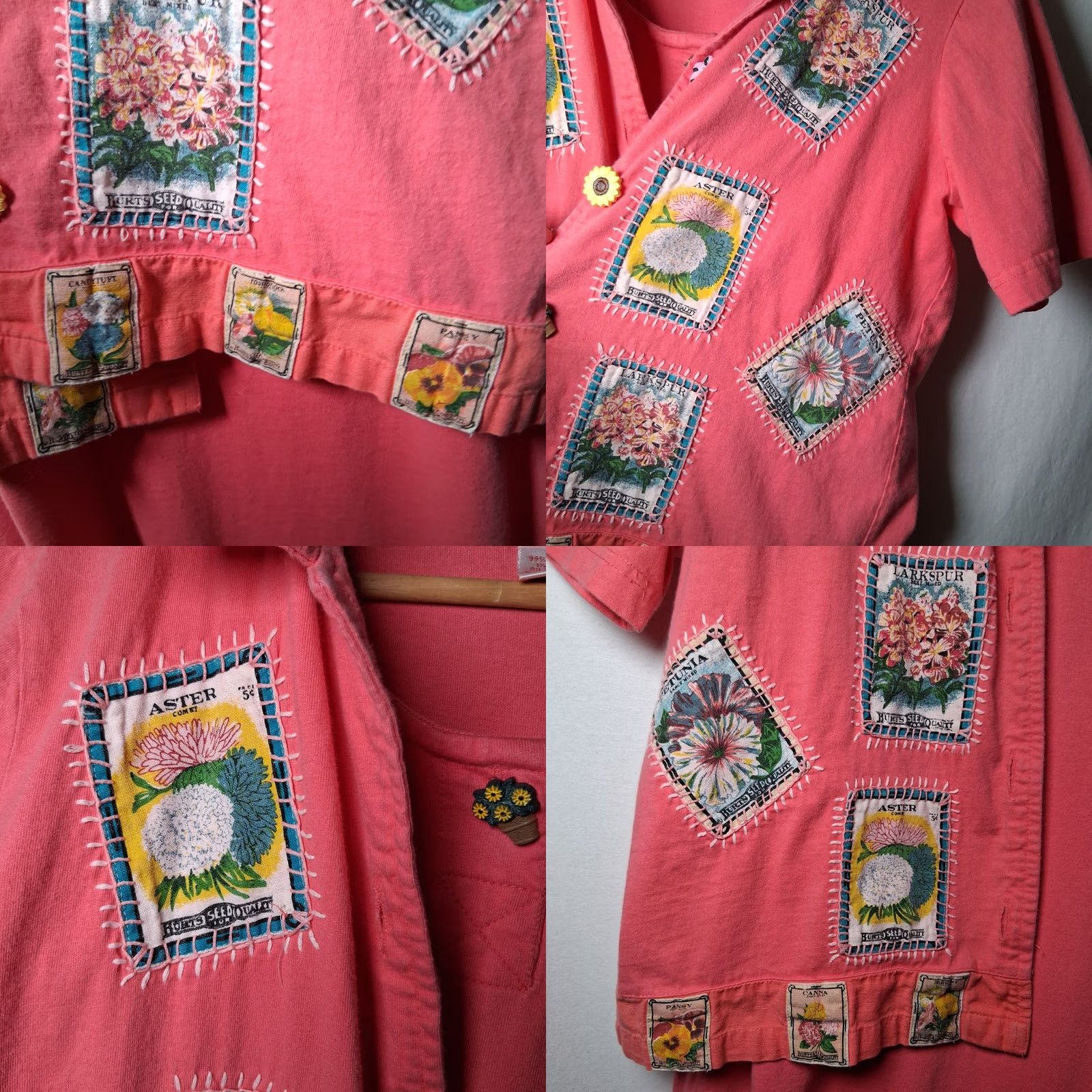 Vintage VINTAGE Coutry Wear Casuals 2000 Pink Floral Tank Dress And Shirt Set Small Women Casual Size S / US 4 / IT 40 - 9 Thumbnail