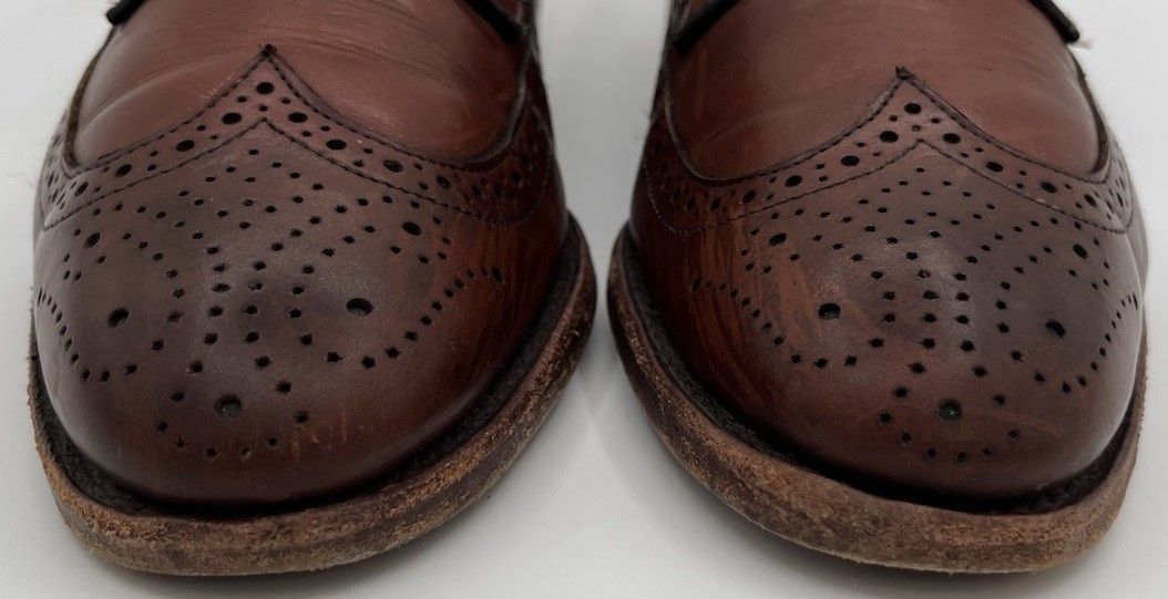 Allen Edmonds Allen Edmonds MADISON PARK Walnut Brown Leather Oxfords 9D Size US 9 / EU 42 - 3 Thumbnail