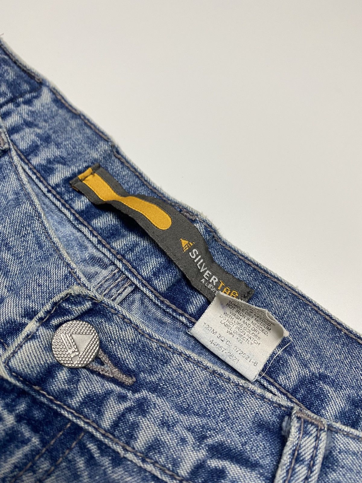 Levi's Vintage 90s Levis Silver Tab Capenter Baggy Denim Jeans Size US 34 / EU 50 - 4 Thumbnail