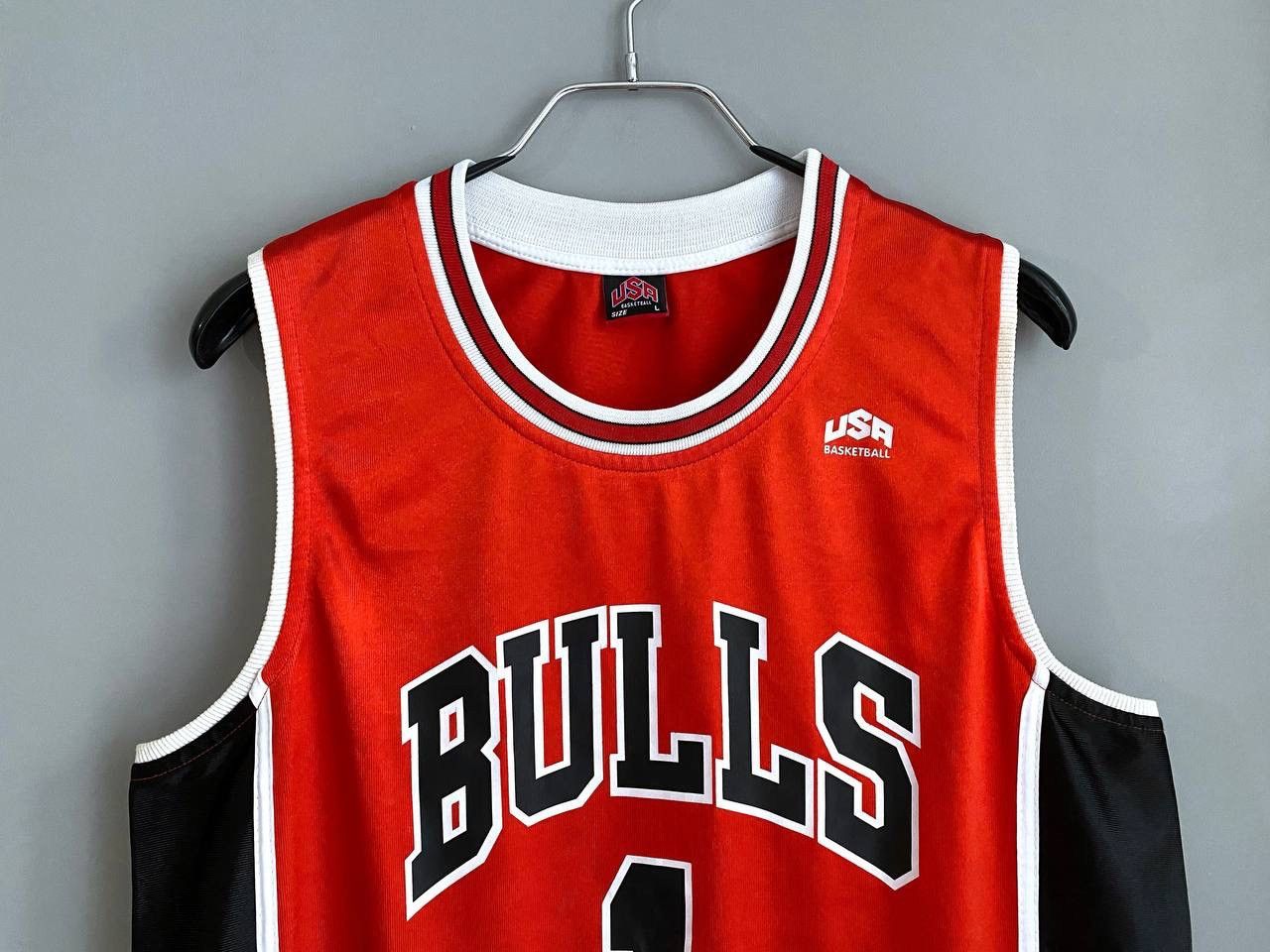 NBA Chicago Bulls Vintage Basketball Jersey #1 DERRICK ROSE, M-L Size US M / EU 48-50 / 2 - 3 Thumbnail