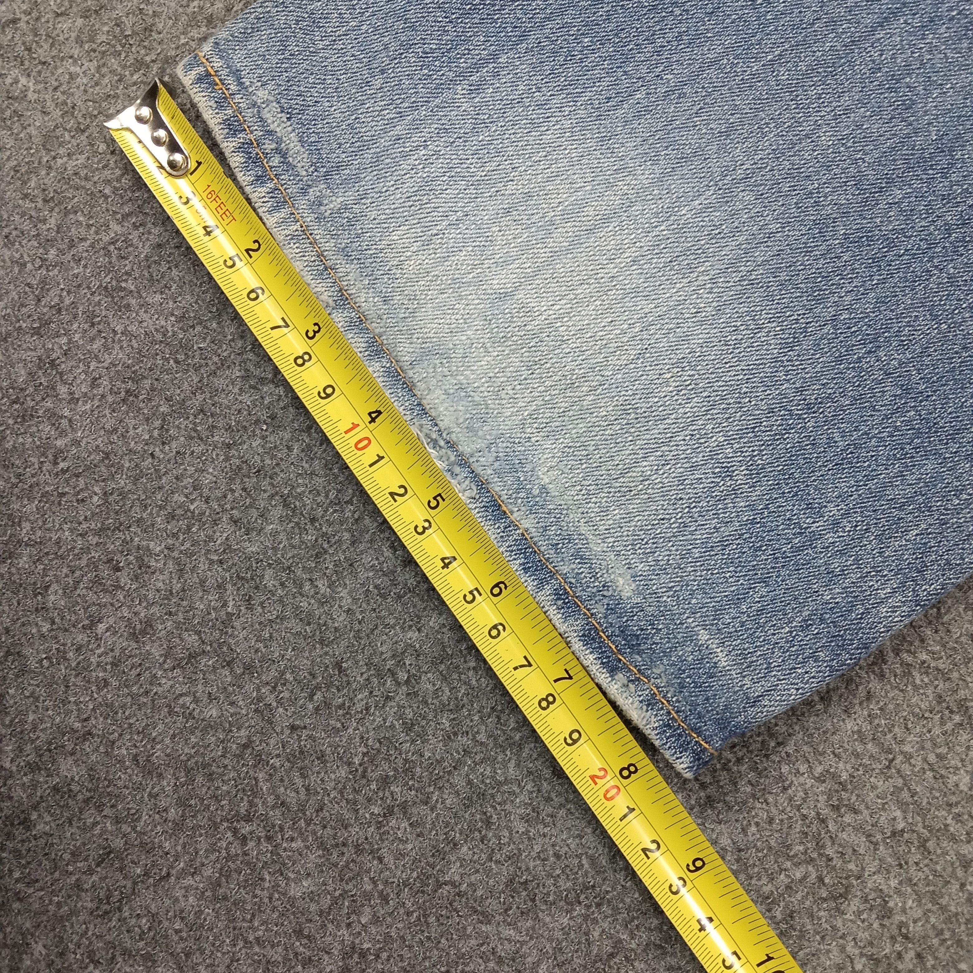 Japanese Brand Embroidery Art Japan skulls Baggy Denim Jeans C252N24 Size US 36 / EU 52 - 13 Thumbnail