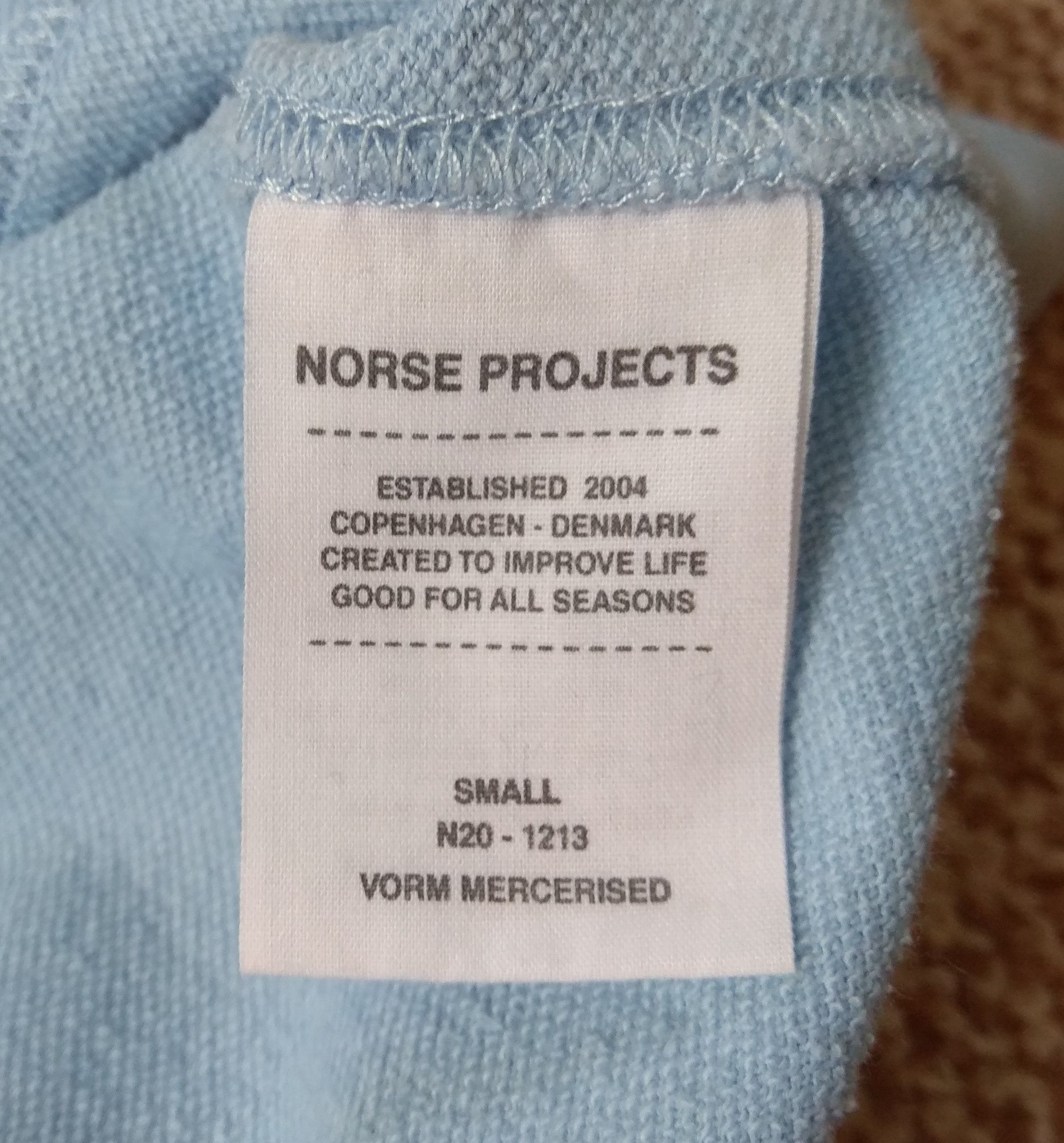 Norse Projects Norse Projects Vorm Mercerised Sweatshirt Pullover RRP $140 Size US S / EU 44-46 / 1 - 8 Thumbnail