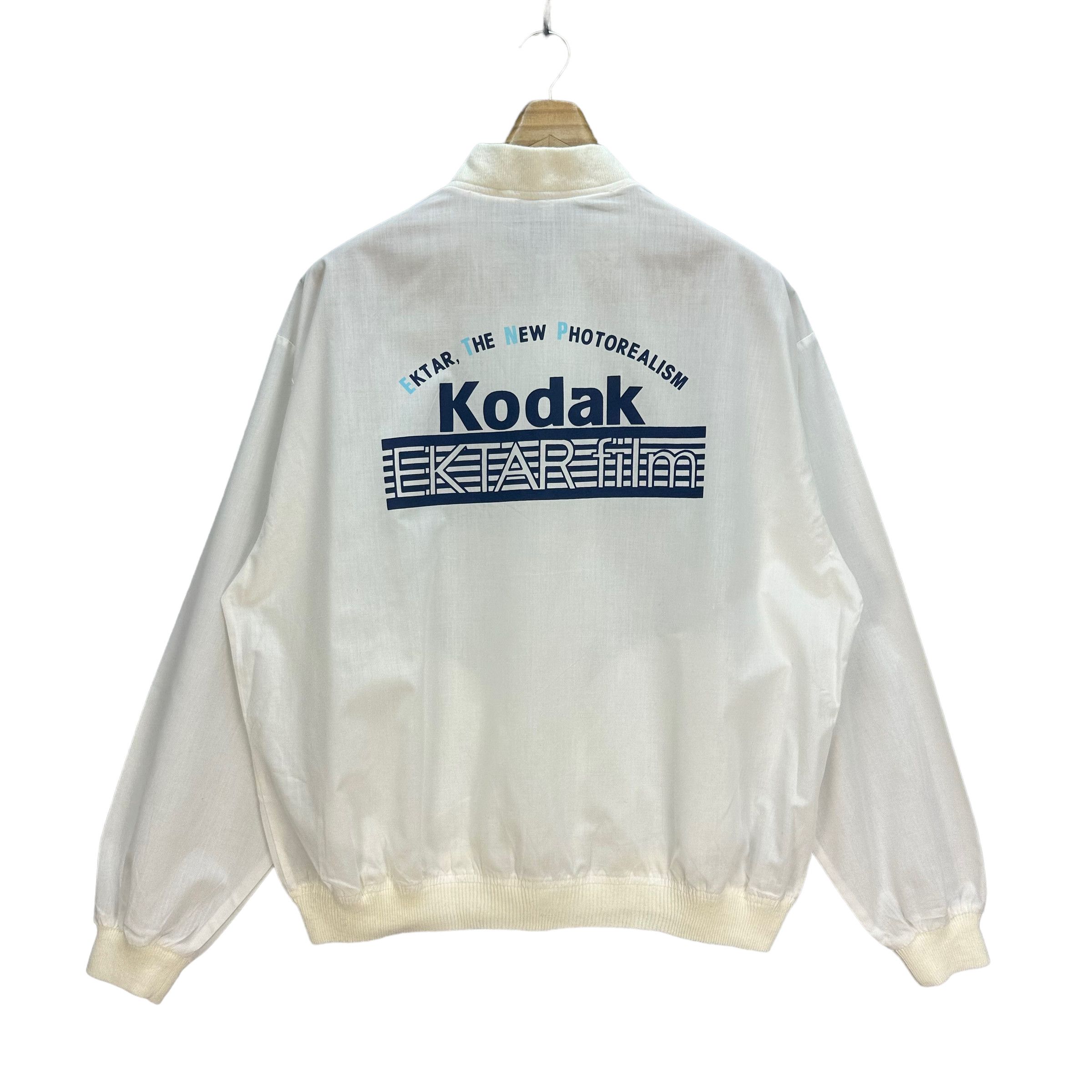 image of Vintage Kodak Ektar Film Light Jacket 3458-122 in White, Men's (Size Medium)