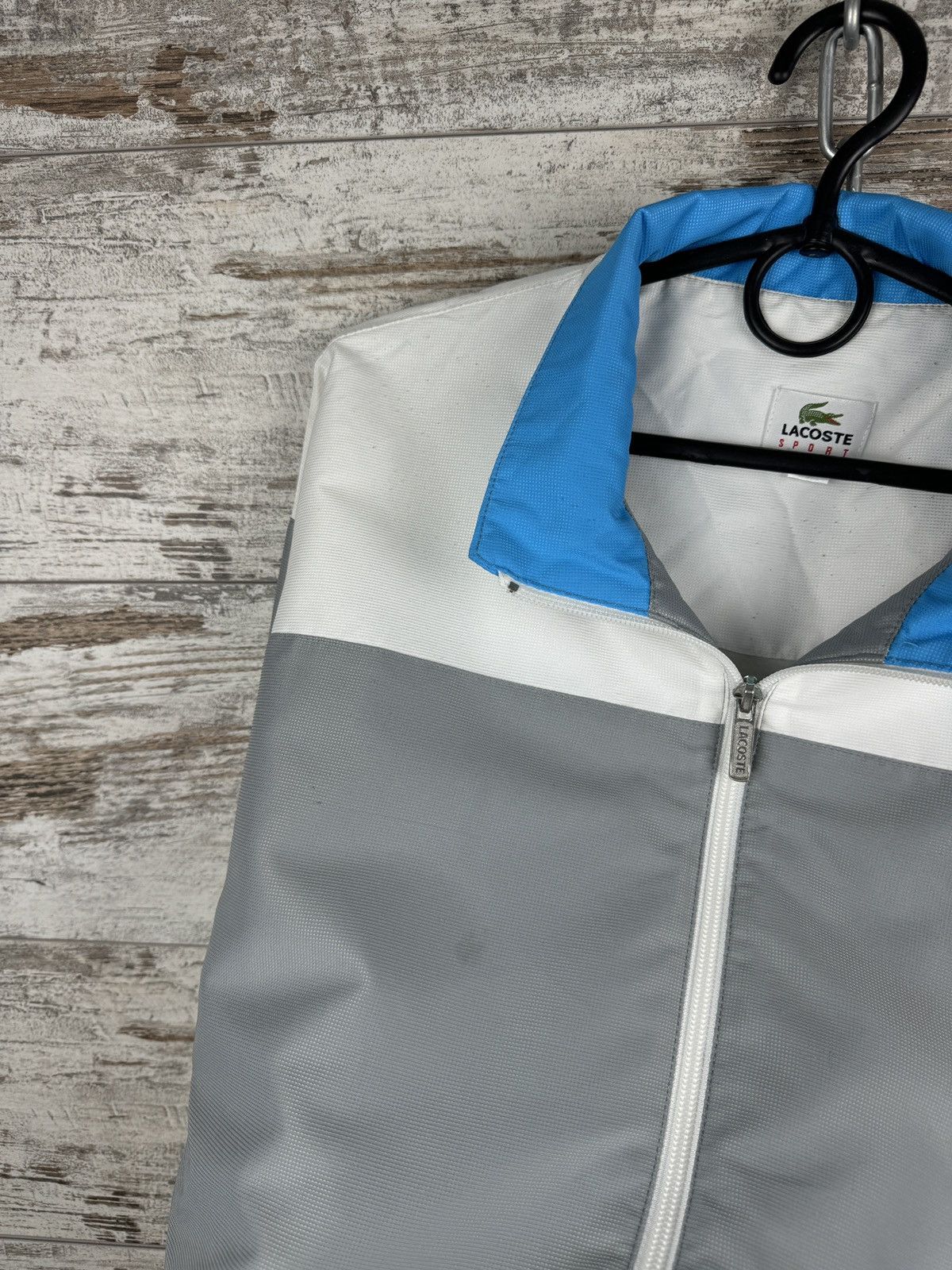 Lacoste × Vintage Mens Vintage Lacoste Track Jacket Olympic crazy 2k rare Size US M / EU 48-50 / 2 - 6 Thumbnail