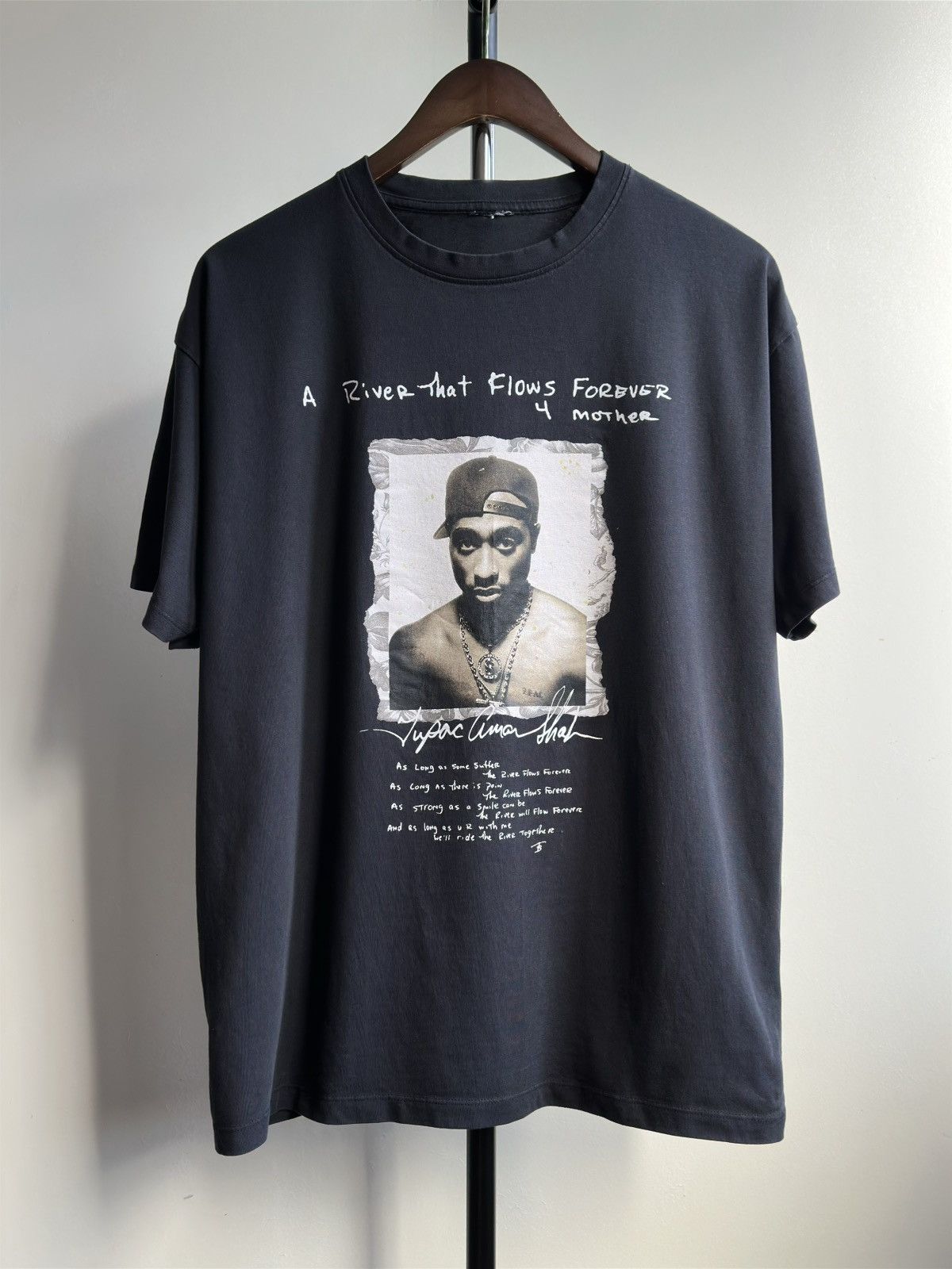 Band Tees × Rap Tees × Vintage VINTAGE 2PAC SHAKUR TUPAC RAP GRAPHIC TEE Size US L / EU 52-54 / 3 - 1 Thumbnail