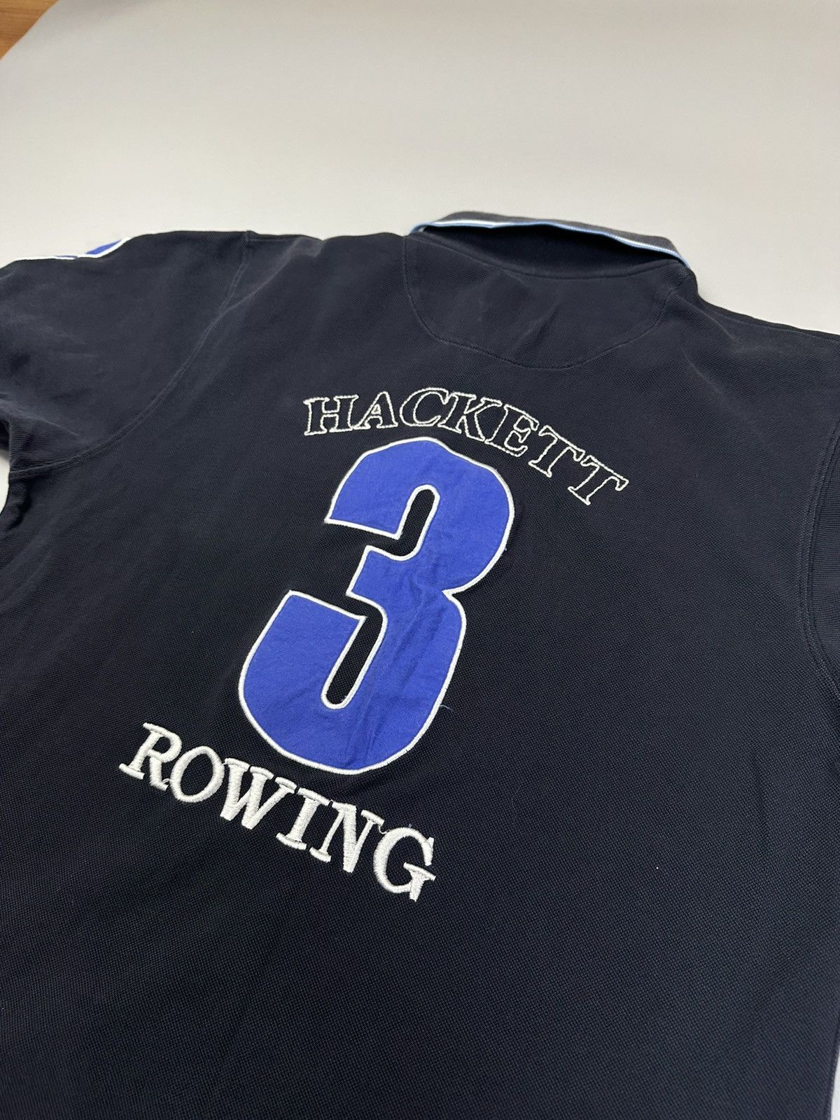 Hackett × Vintage Hackett London Regatta Club Polo Shirt Size US M / EU 48-50 / 2 - 5 Thumbnail