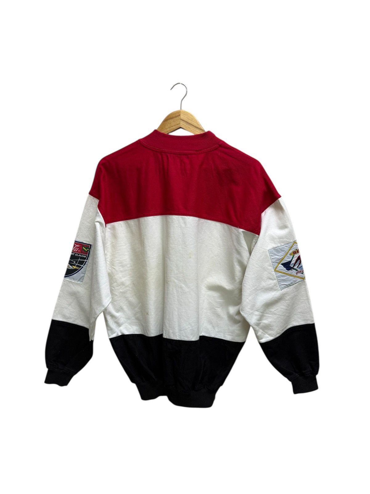Coca Cola Vintage 80s Coke international Gymnastic Sweatshirt Size US M / EU 48-50 / 2 - 2 Thumbnail