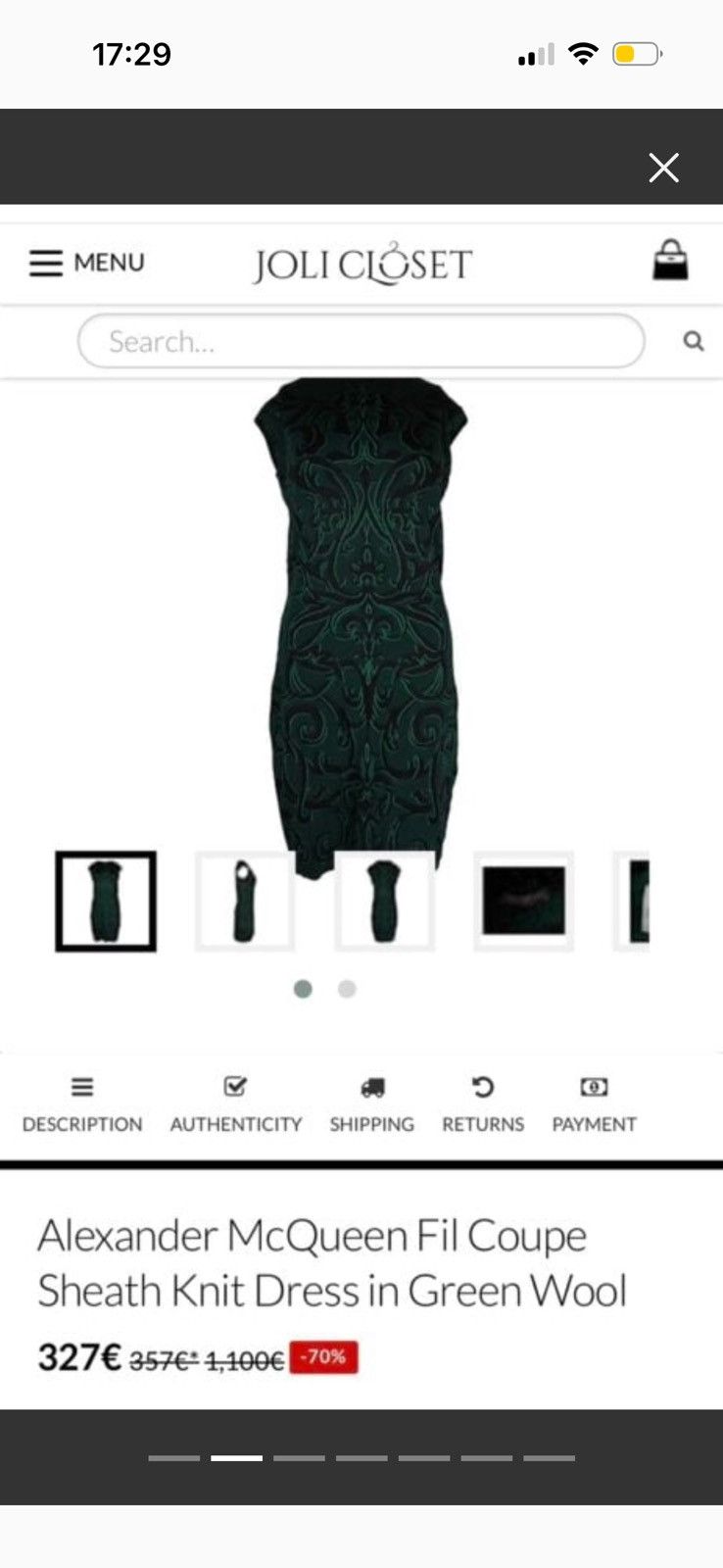 Alexander McQueen Alexander McQueen knit dress Size S / US 4 / IT 40 - 2 Thumbnail