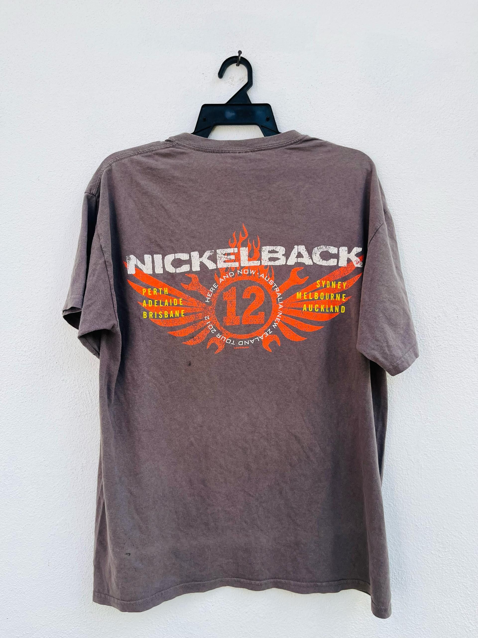 Band Tees Vintage Nickleback Here And Now Tour 2012 Shirt Size US L / EU 52-54 / 3 - 2 Thumbnail