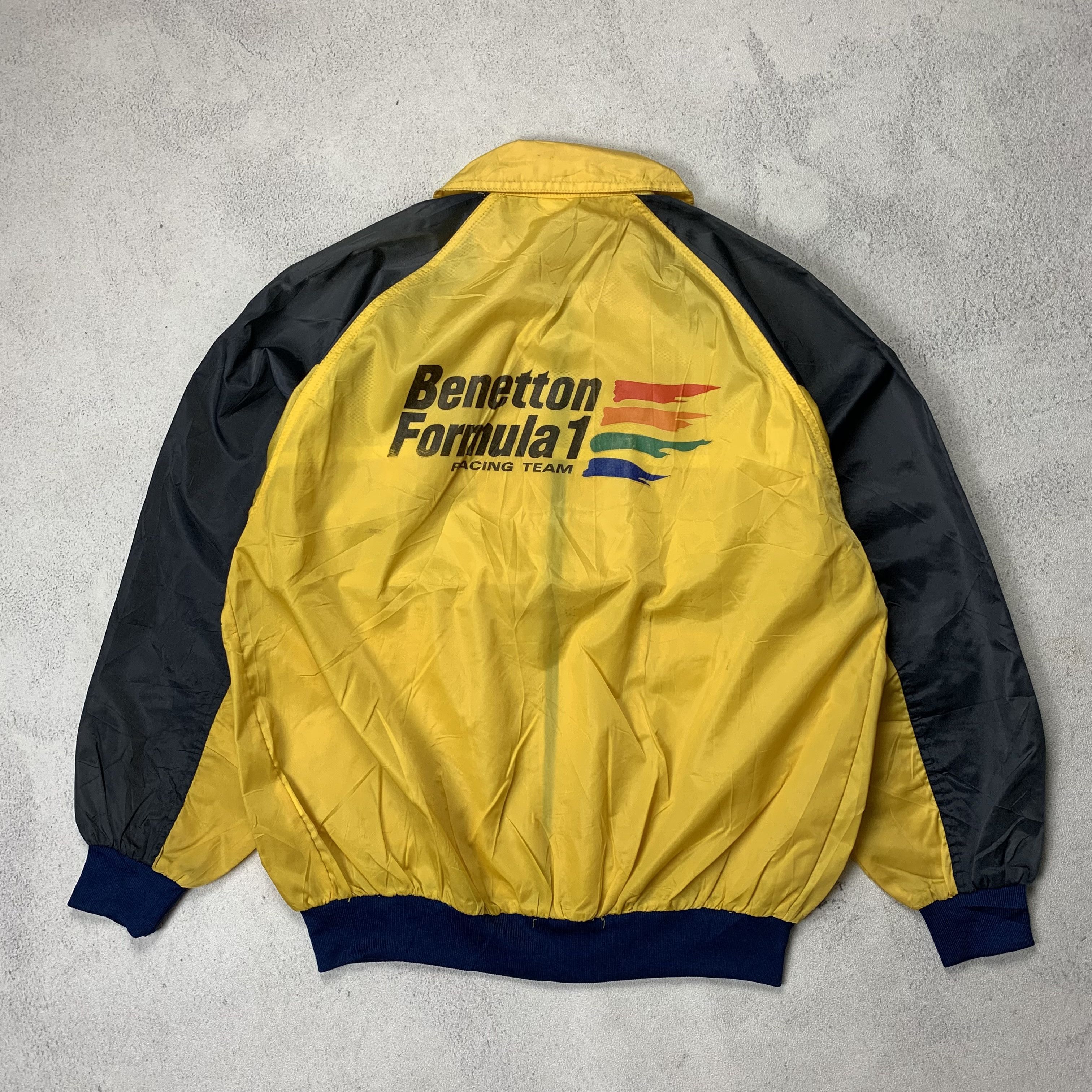 Benetton Vintage Benetton Formula 1 Racing Team Jacket Size US L / EU 52-54 / 3 - 1 Thumbnail