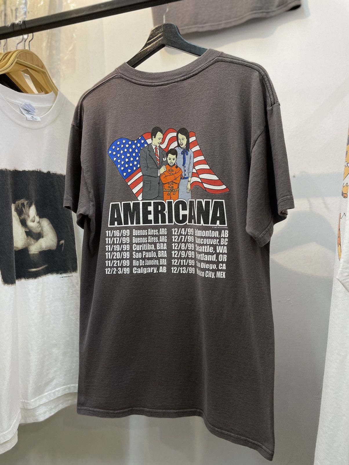 Band Tees Very Rare The offspring 90's Size US L / EU 52-54 / 3 - 2 Thumbnail