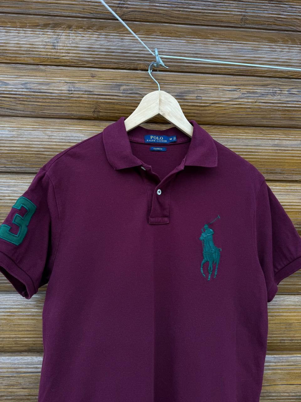 Polo Ralph Lauren Vintage Polo Ralph Lauren 3 Red Tee Shirt Size US M / EU 48-50 / 2 - 2 Thumbnail