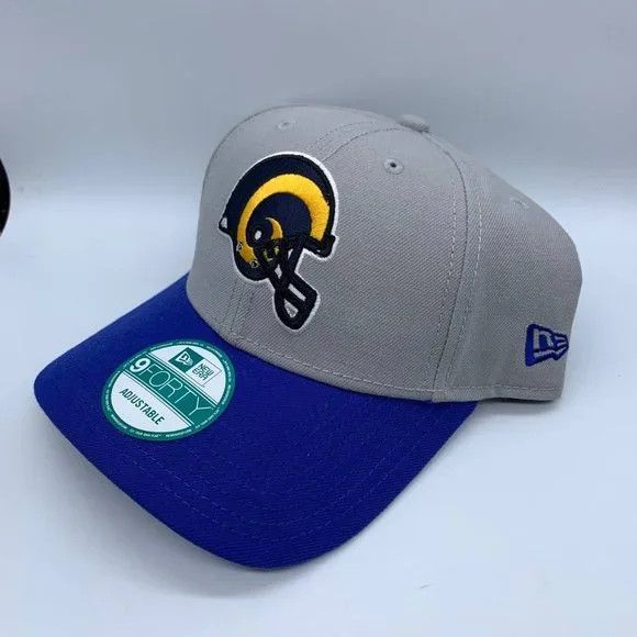 New Era Los Angeles Rams NFL 9Forty New Era Hat Snapback Cap Mens Size ONE SIZE - 2 Thumbnail