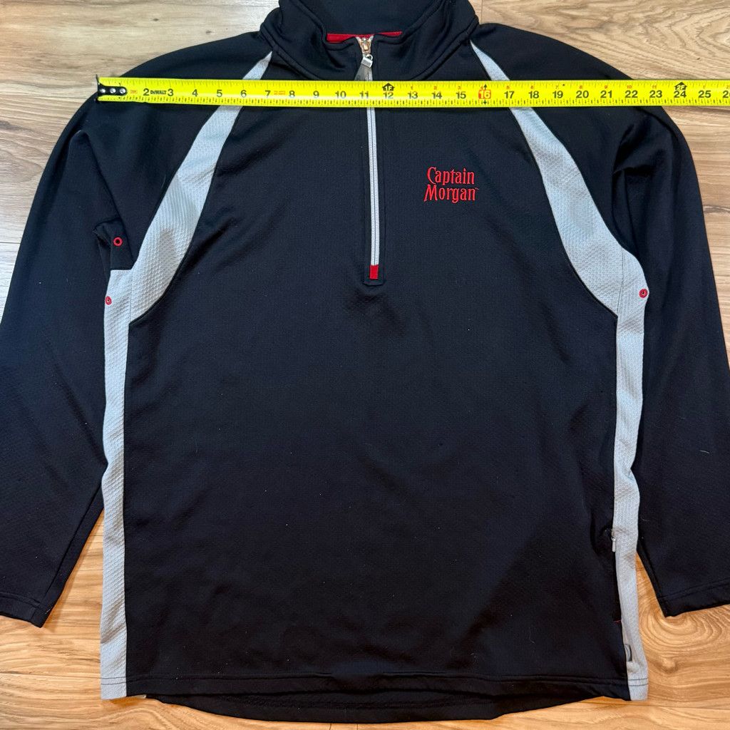 J Brand Captain Morgan Men’s XL Quarter Zip Pullover Damaged Size US XL / EU 56 / 4 - 4 Thumbnail