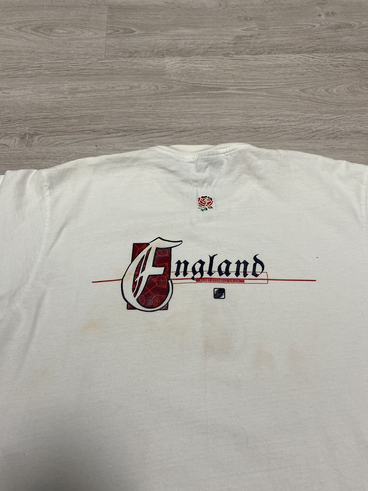Nike Vintage Nike Rugby T-shirt England rugby Union Size L Size US L / EU 52-54 / 3 - 7 Thumbnail