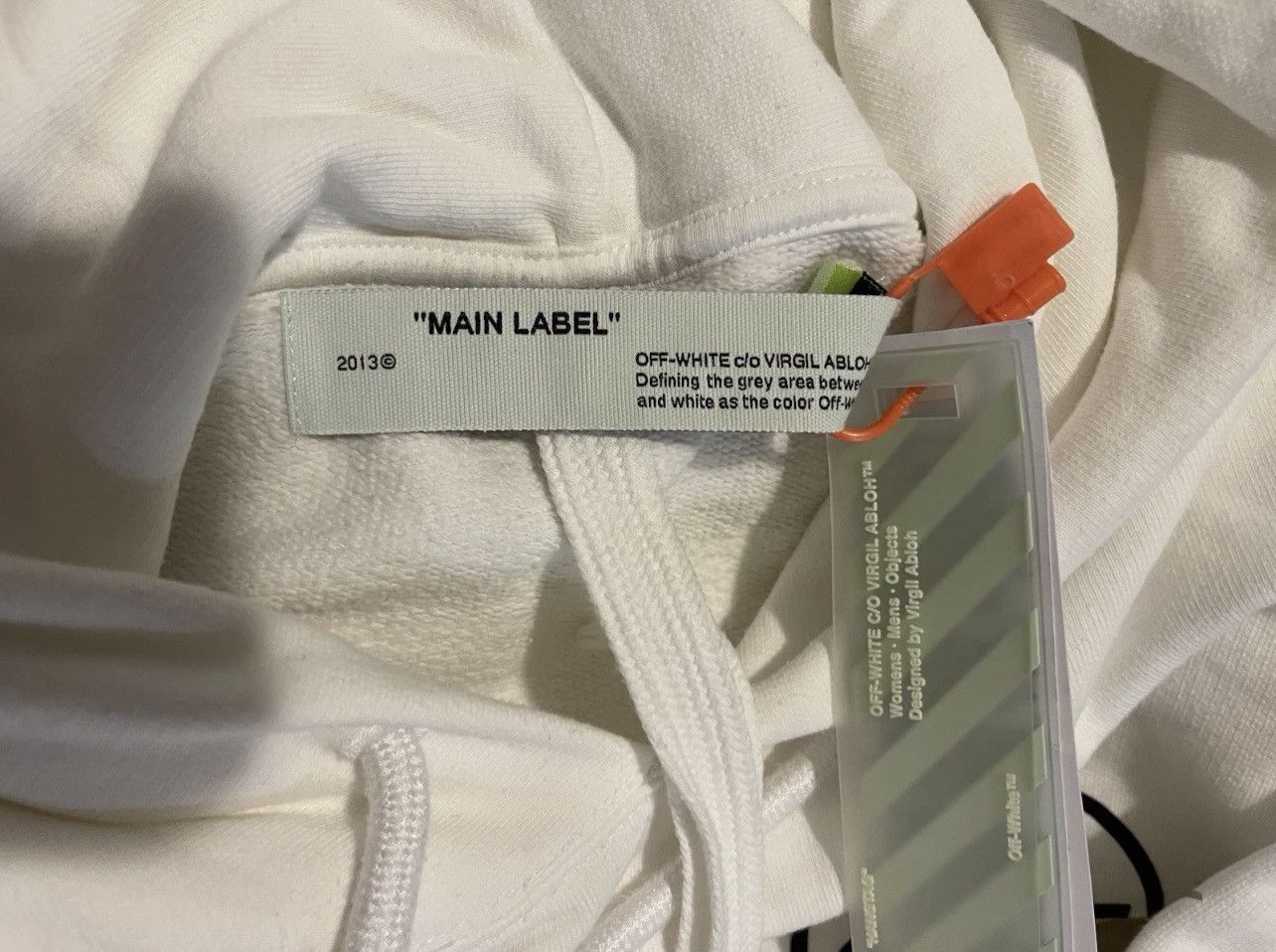Off-White Off-White Tape Arrows Over Virgil Hoodie Size US S / EU 44-46 / 1 - 5 Thumbnail