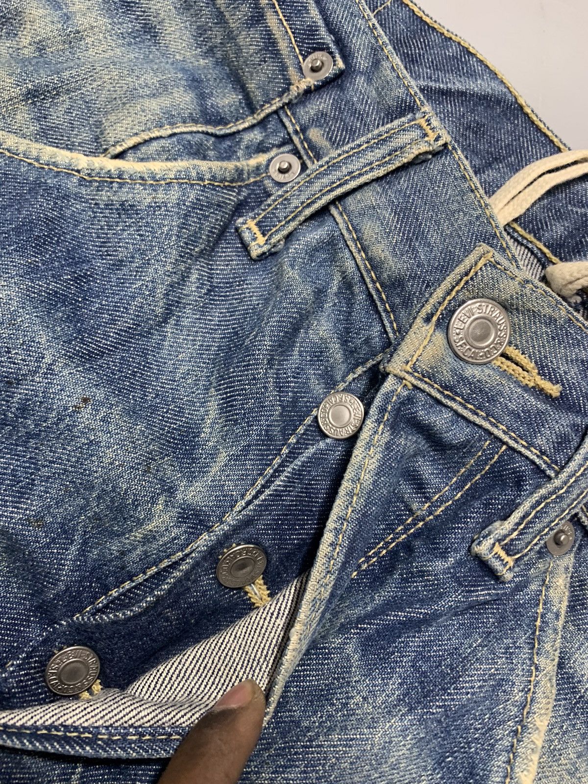 Levi's Vintage Levi’s engineer jeans denim Size US 32 / EU 48 - 7 Thumbnail