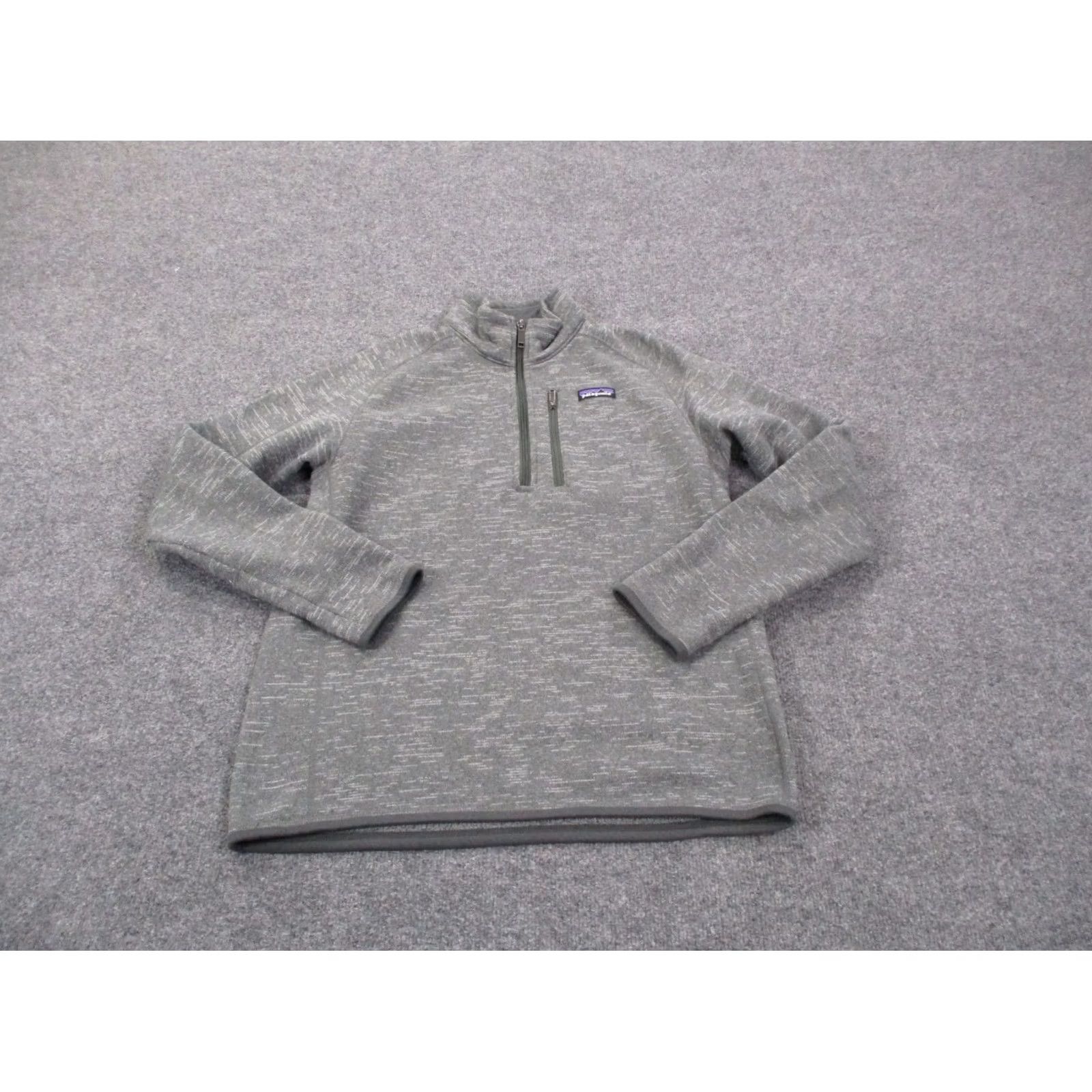 Patagonia Patagonia Jacket Mens M Gray Better Sweater Fleece Outdoor Outdoor Camping Windbreaker 1/4 Zip Pockets Thermal Windproof Zipped Pockets Clothing Mens Size US M / EU 48-50 / 2 - 2 Thumbnail