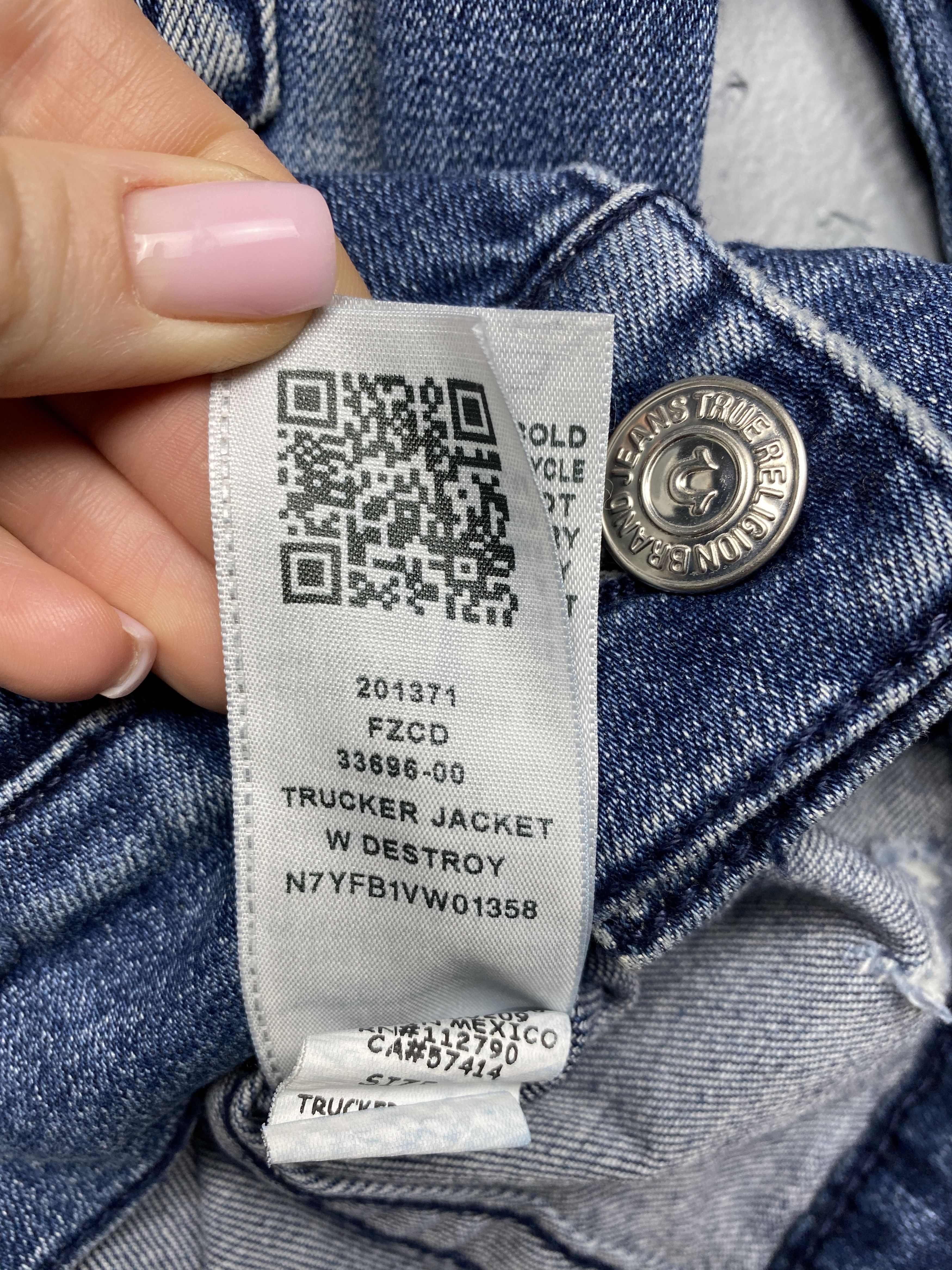 True Religion True Religion Vintage Denim Jacket Y2K Jeans Size S / US 4 / IT 40 - 9 Thumbnail