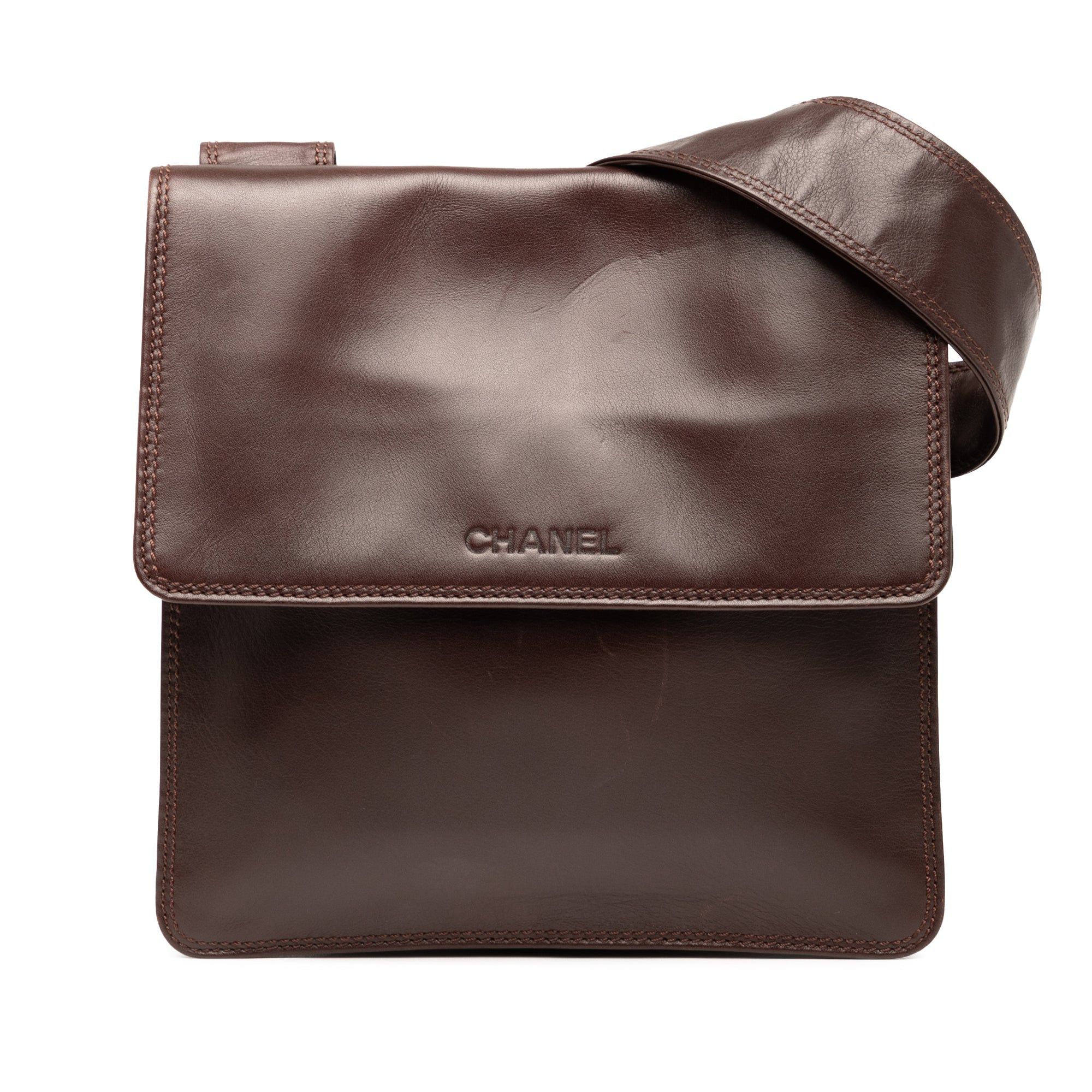 Chanel Lambskin Leather Crossbody Size ONE SIZE - 1 Thumbnail