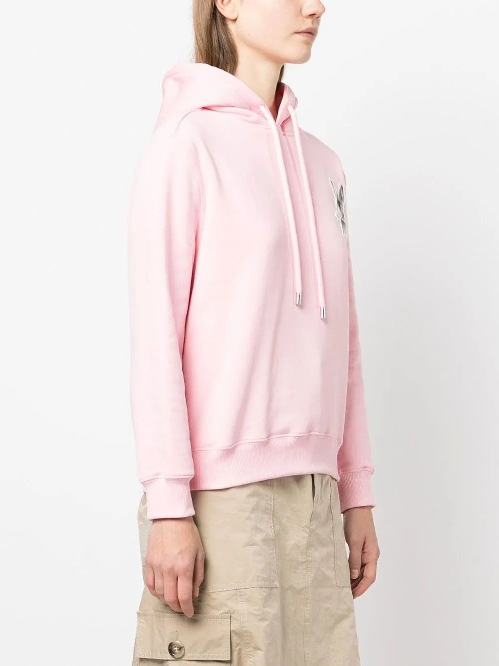 Lanvin o1y0326 Hoodie in Pink Size S / US 4 / IT 40 - 3 Thumbnail