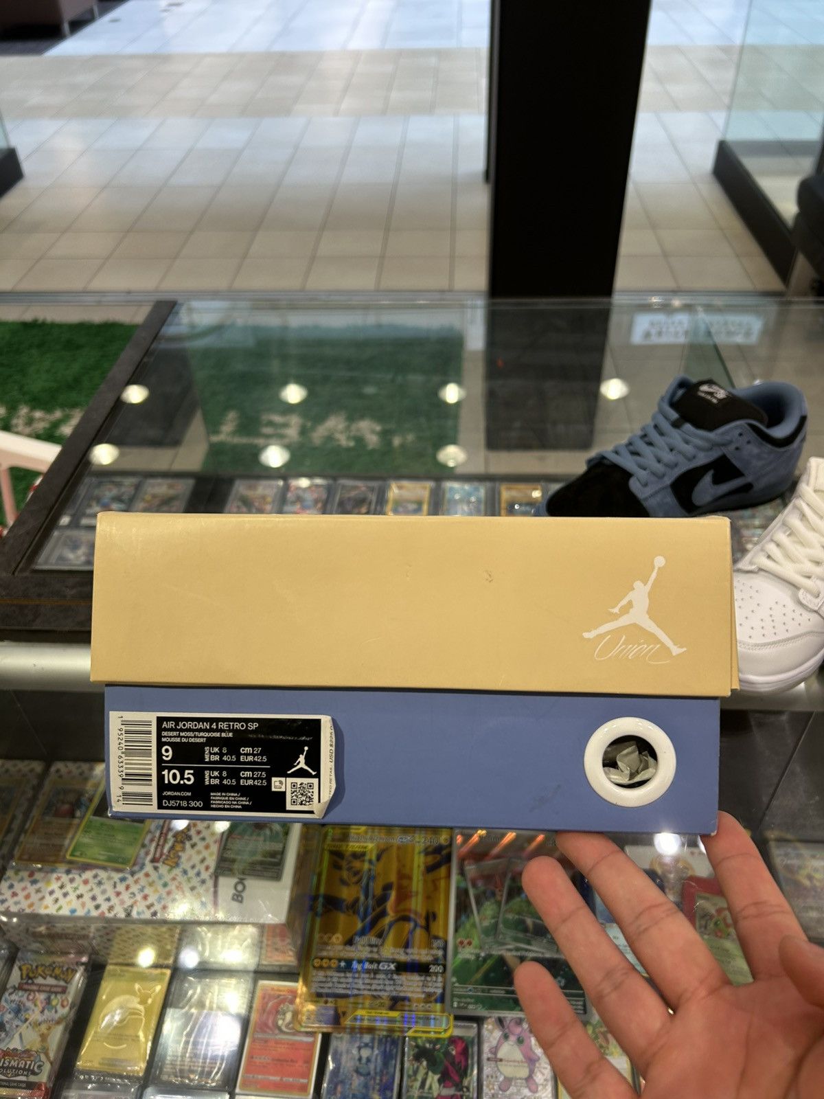 Jordan Brand × Union LA Jordan 4 Union desert moss Size US 9 / EU 42 - 11 Thumbnail