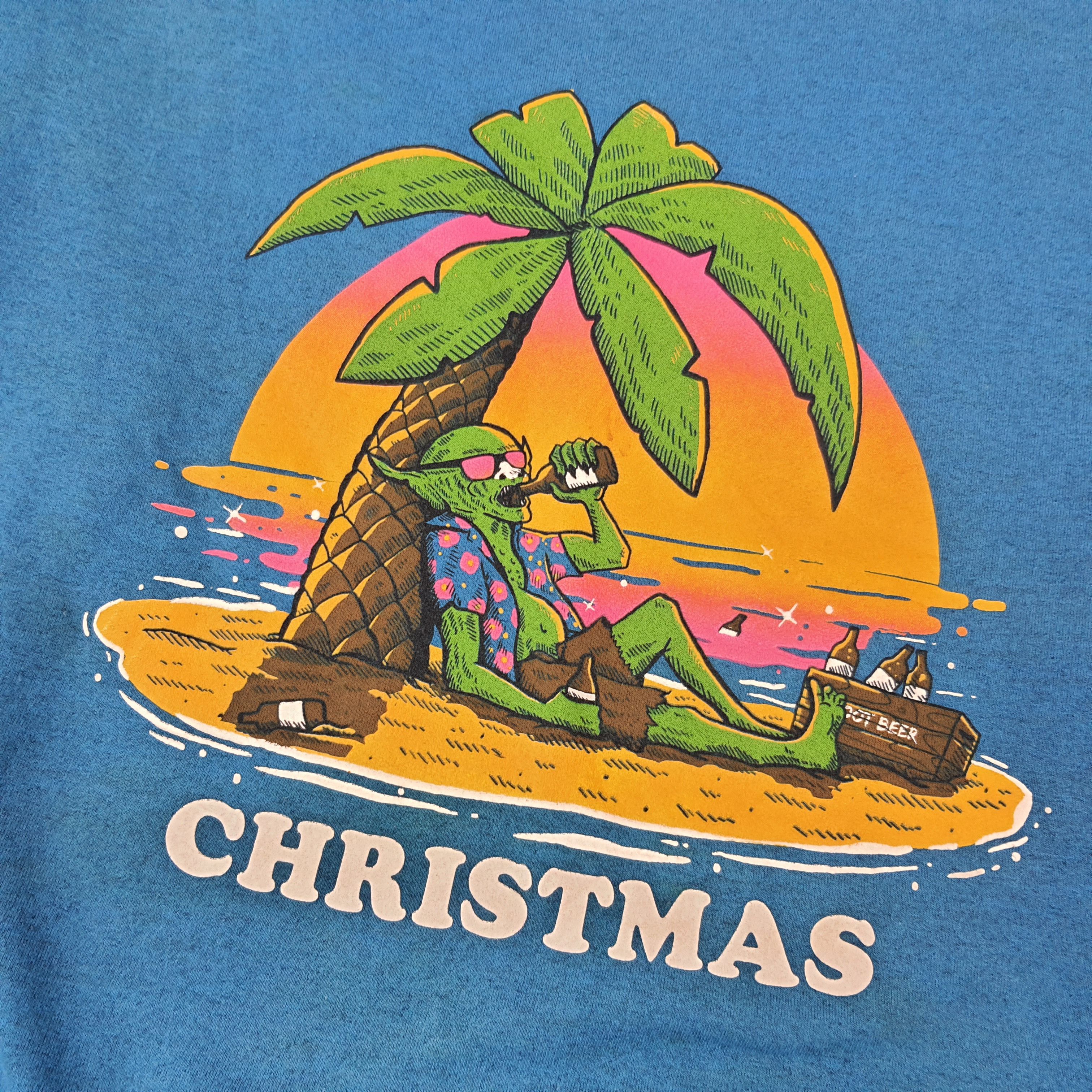 Vintage Vintage Christmas Island 90s Sweatshirt C255N17 Size US M / EU 48-50 / 2 - 2 Thumbnail
