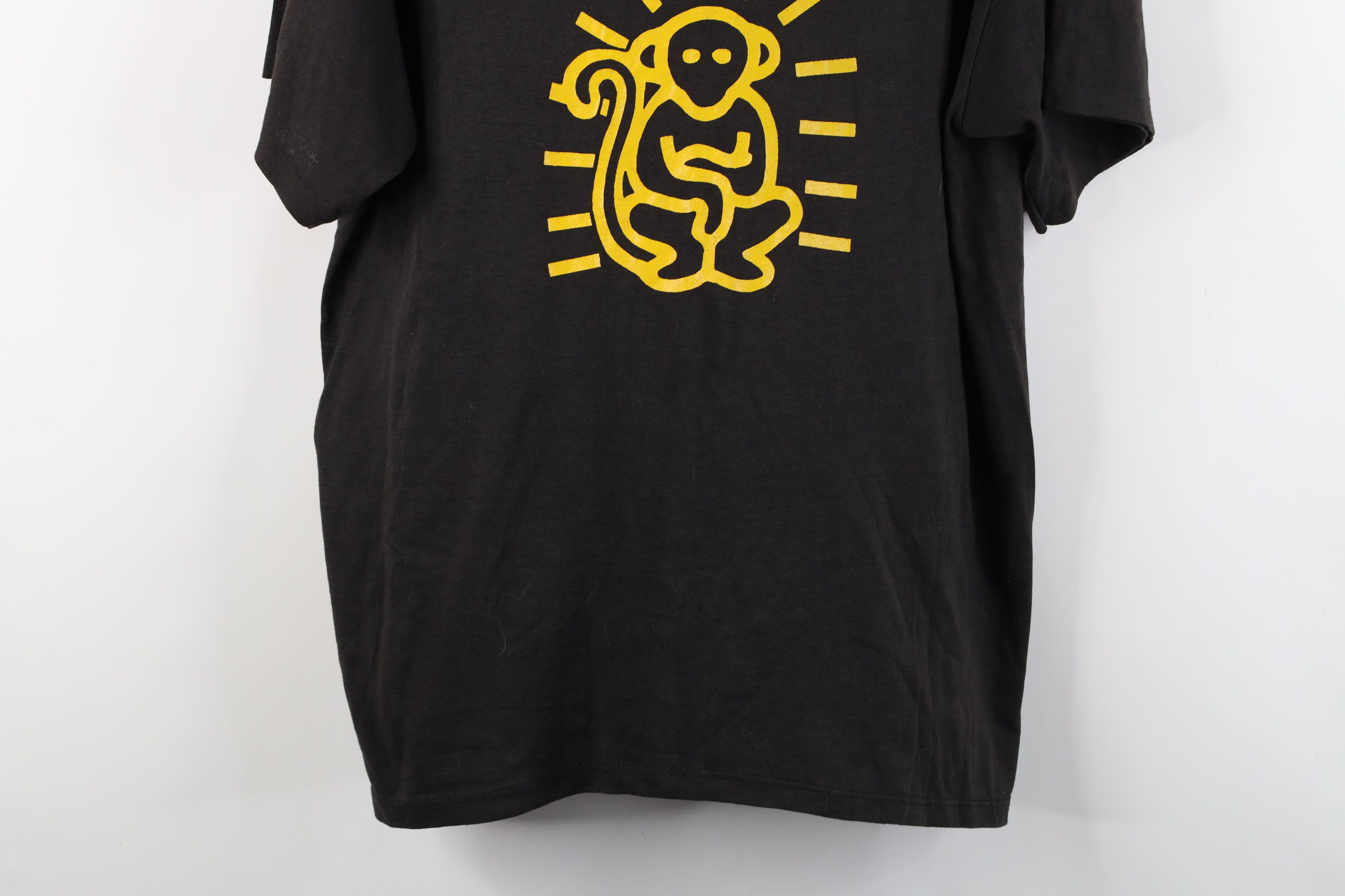 Vintage Vintage 80s Brass Monkey Beastie Boys Band T-Shirt Black USA Size US XL / EU 56 / 4 - 3 Thumbnail